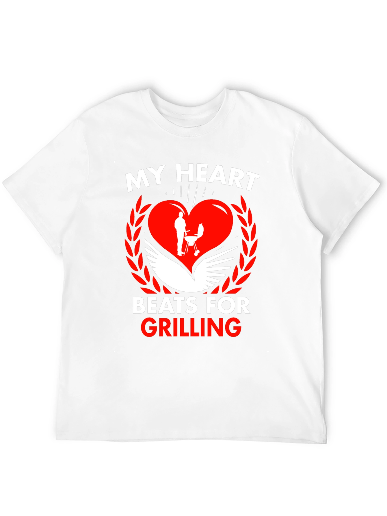 My Heart Beats for Grilling T-Shirt