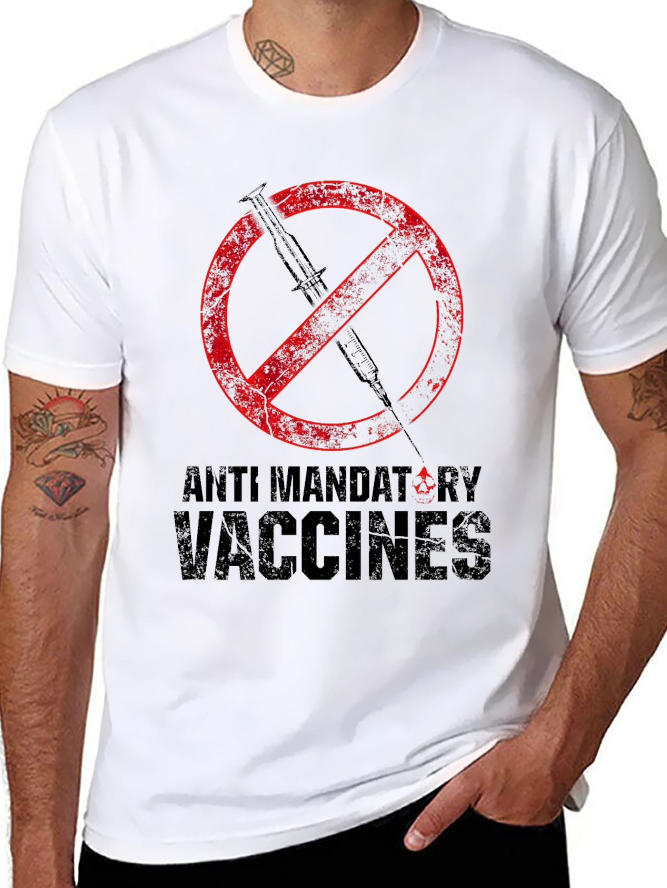 Anti Mandatory Vaccine T-Shirt - Protest Tee