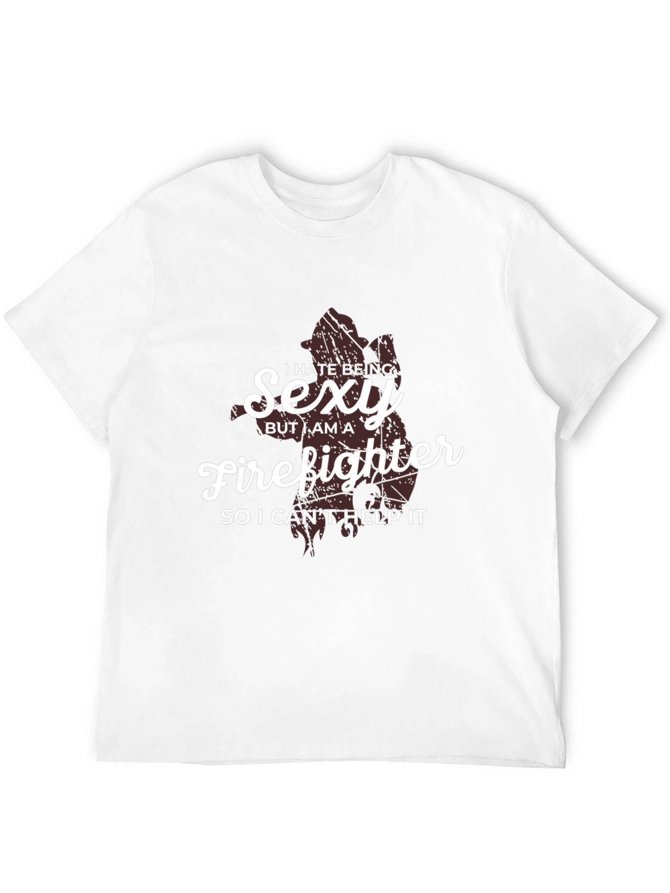 Sexy Firefighter Graphic Tee - Humorous Gift