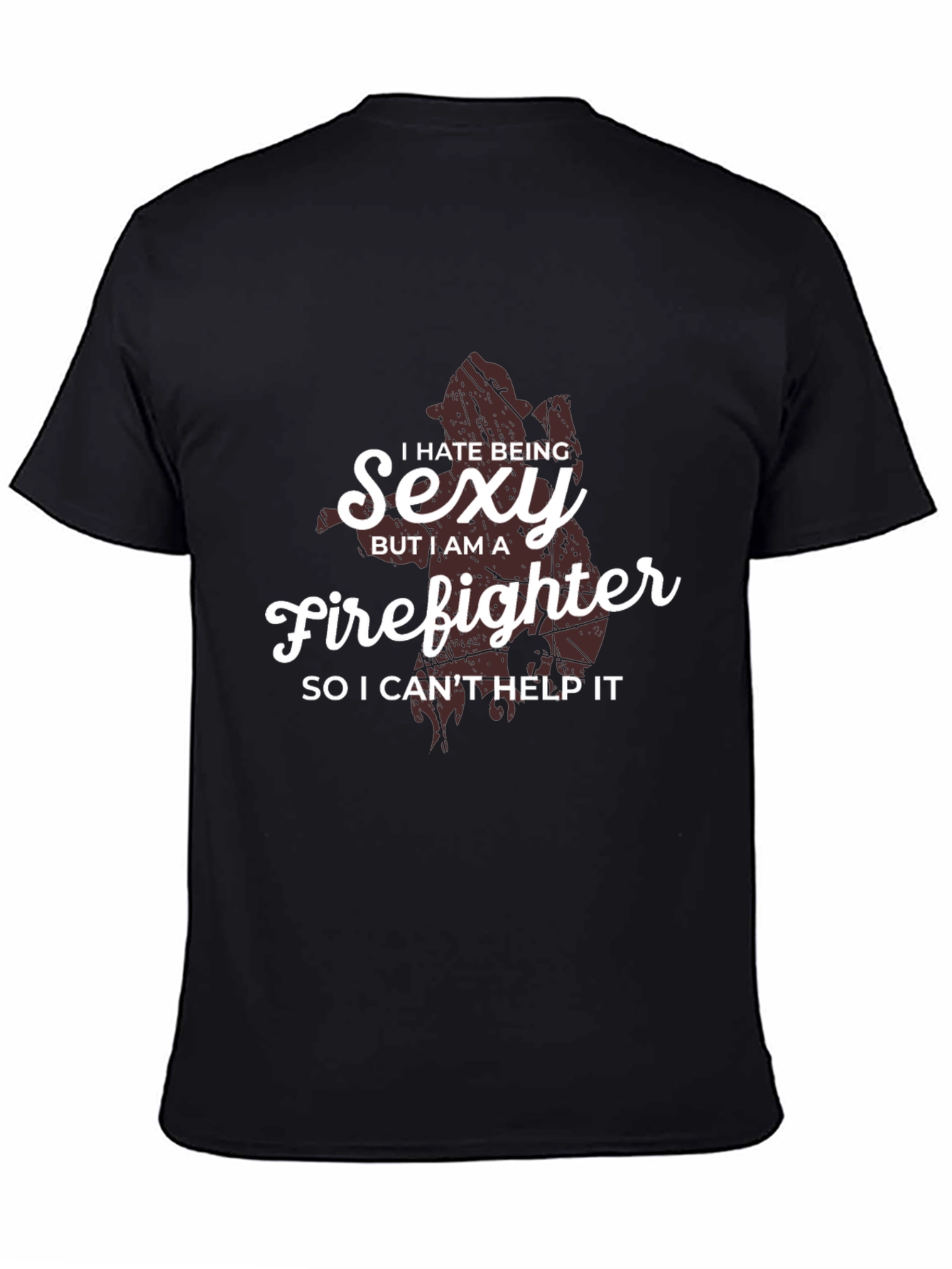 Sexy Firefighter Graphic Tee - Humorous Gift