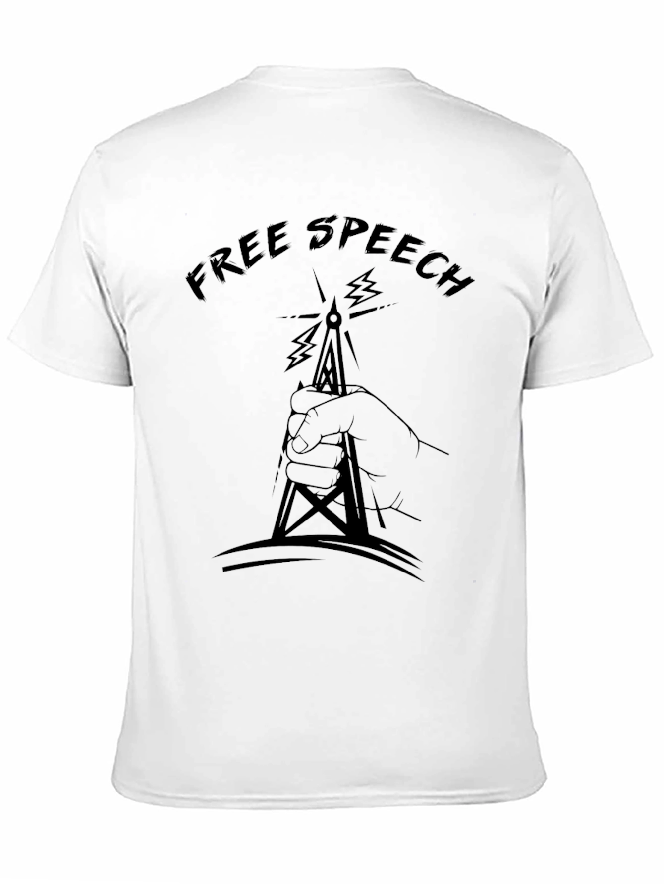 Free Speech Radio Tower Graphic Tee