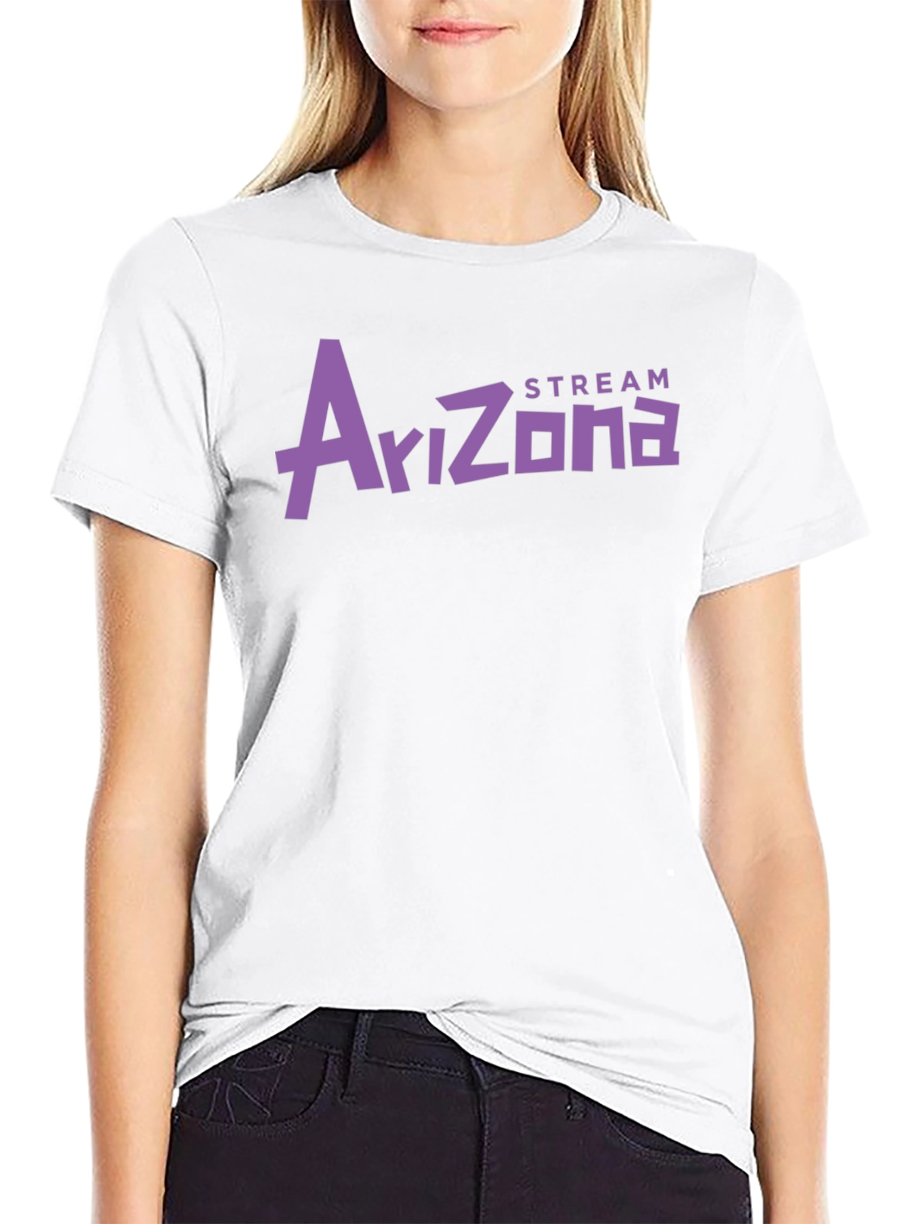 Stream Arizona Purple Graphic Tee