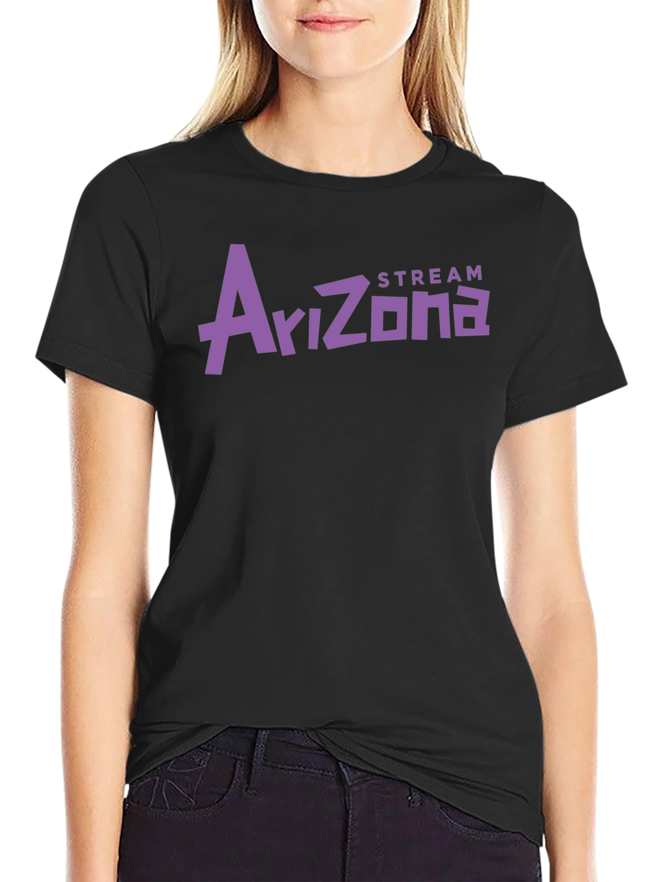 Stream Arizona Purple Graphic Tee