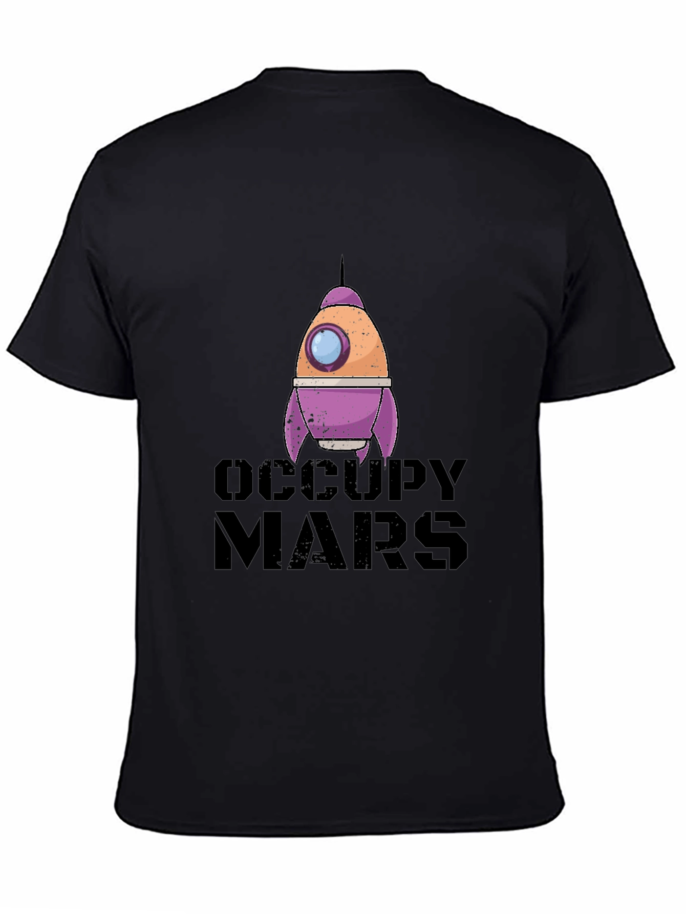 Occupy Mars Graphic Tee - Space Exploration T-Shirt