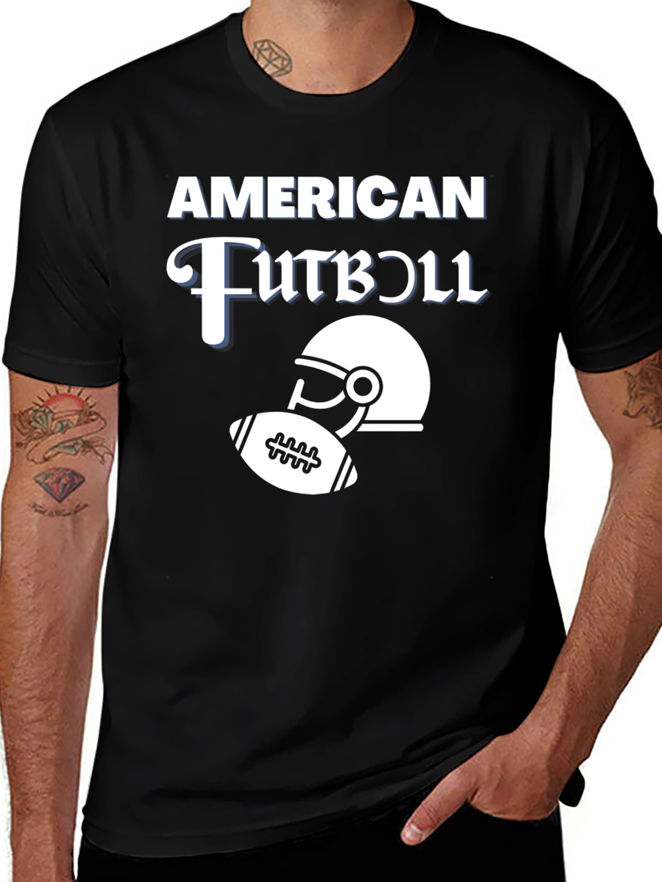 American Futbol Graphic T-Shirt