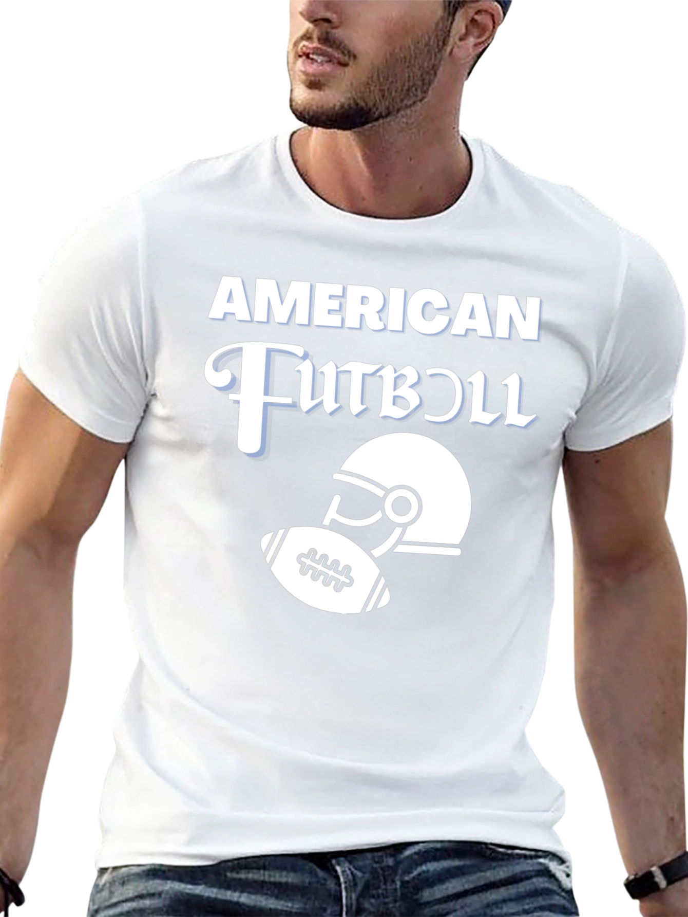 American Futbol Graphic T-Shirt