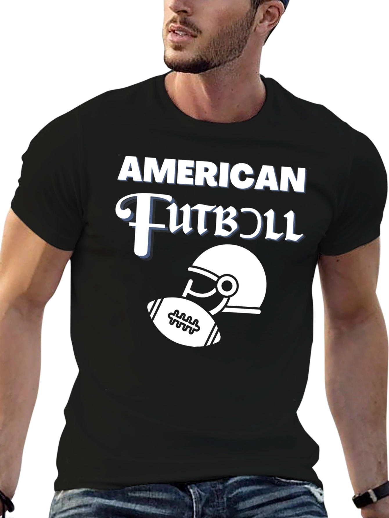 American Futbol Graphic T-Shirt