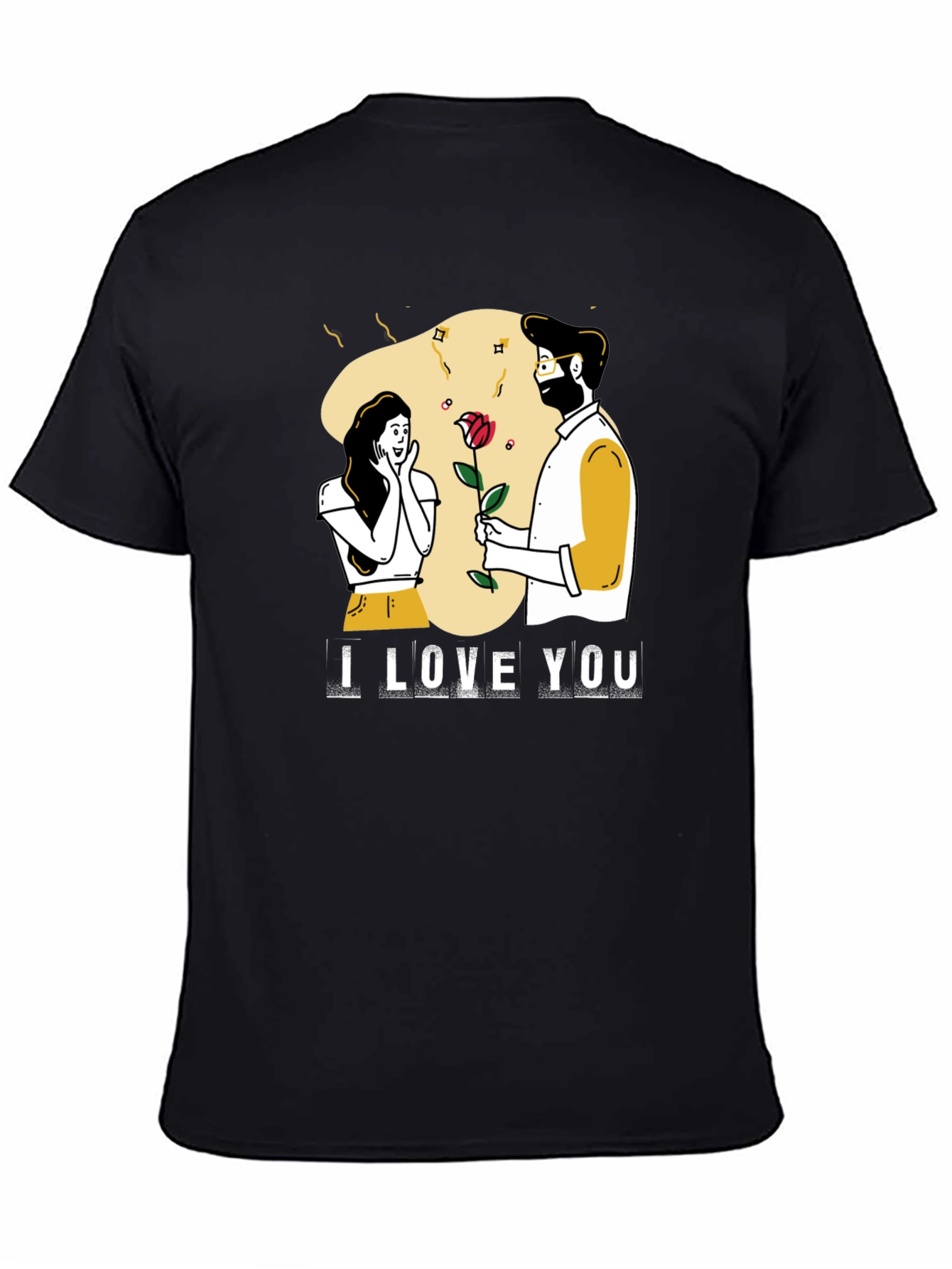 I Love You Graphic T-Shirt