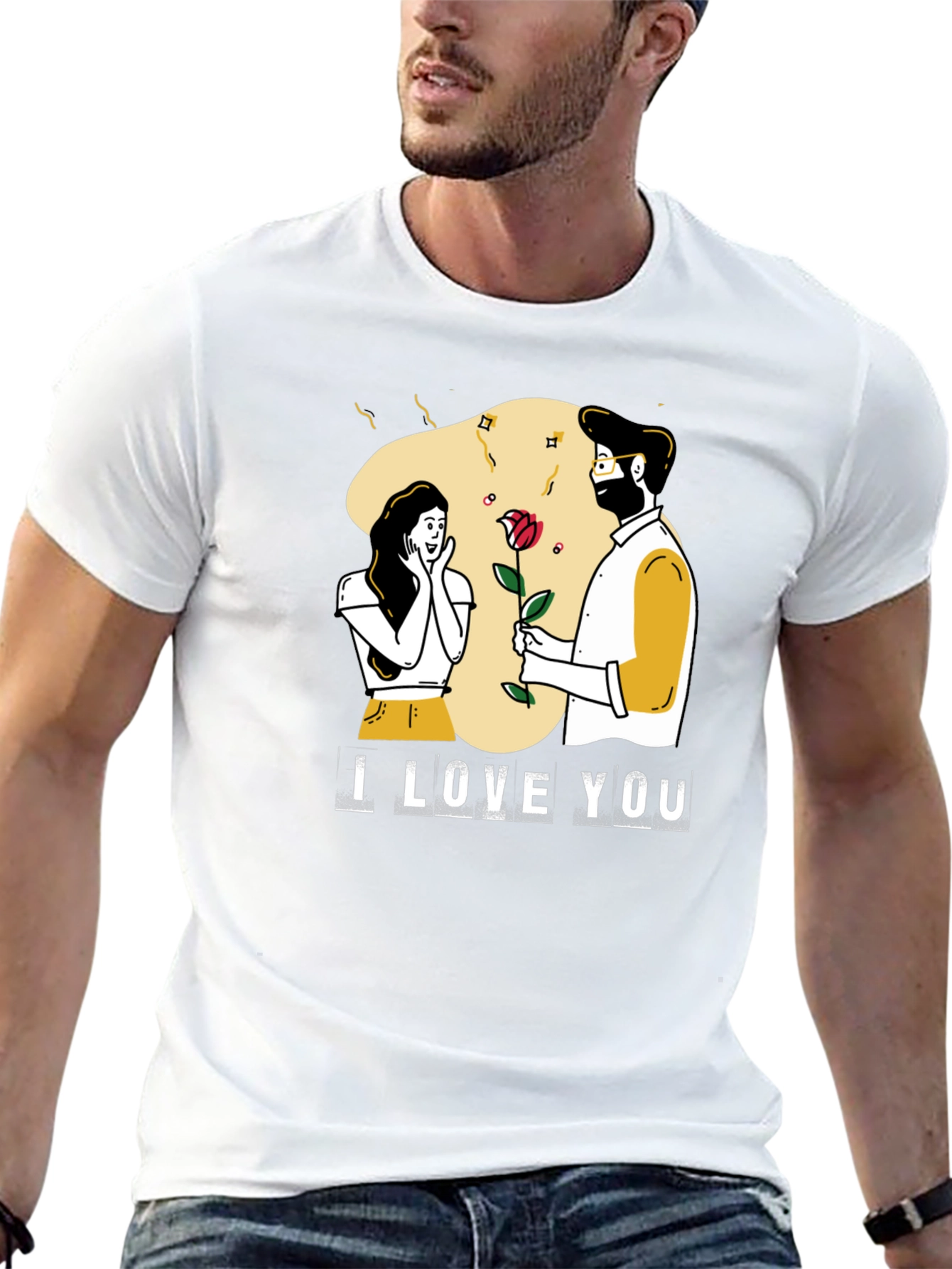 I Love You Graphic T-Shirt