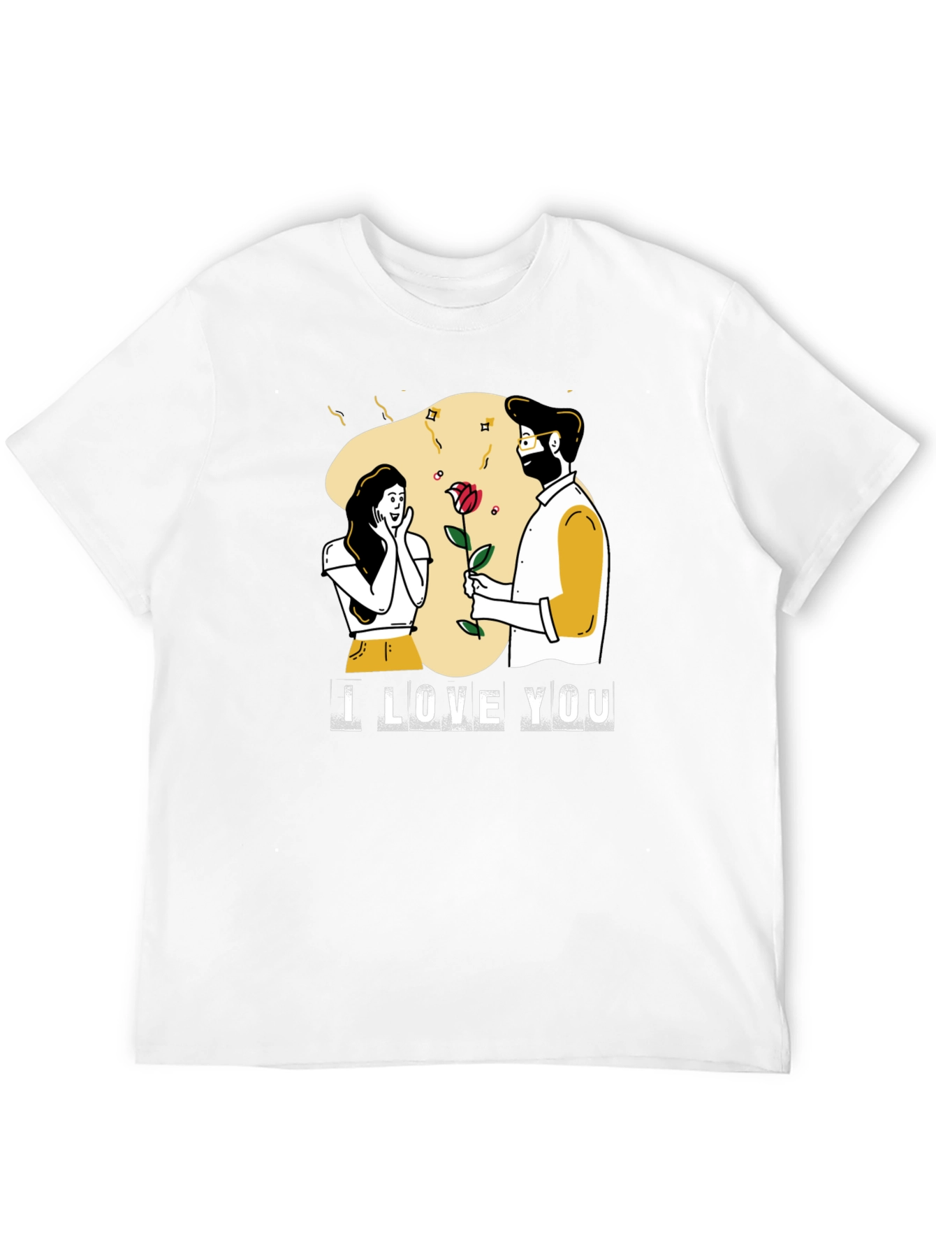 I Love You Graphic T-Shirt