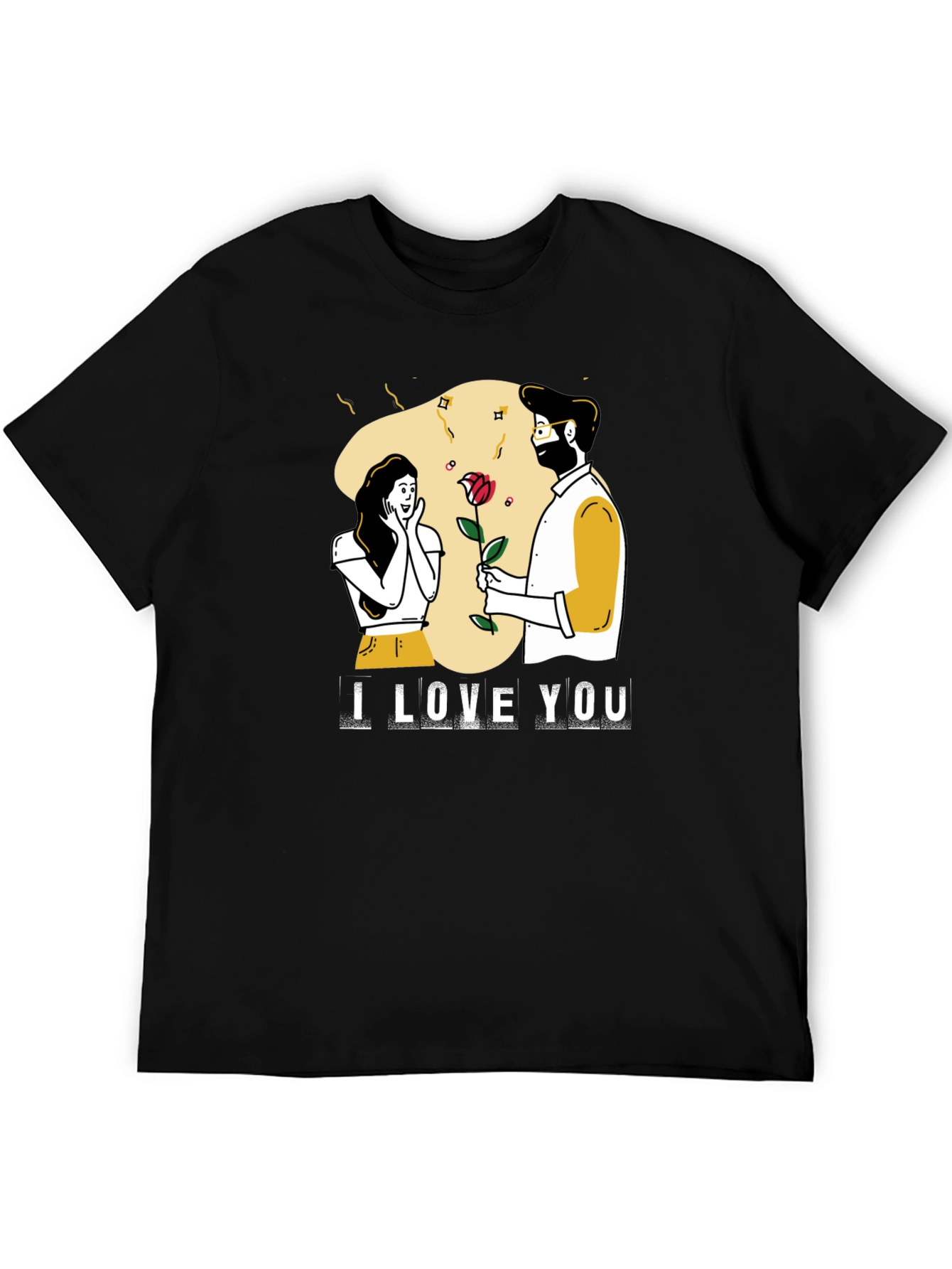 I Love You Graphic T-Shirt