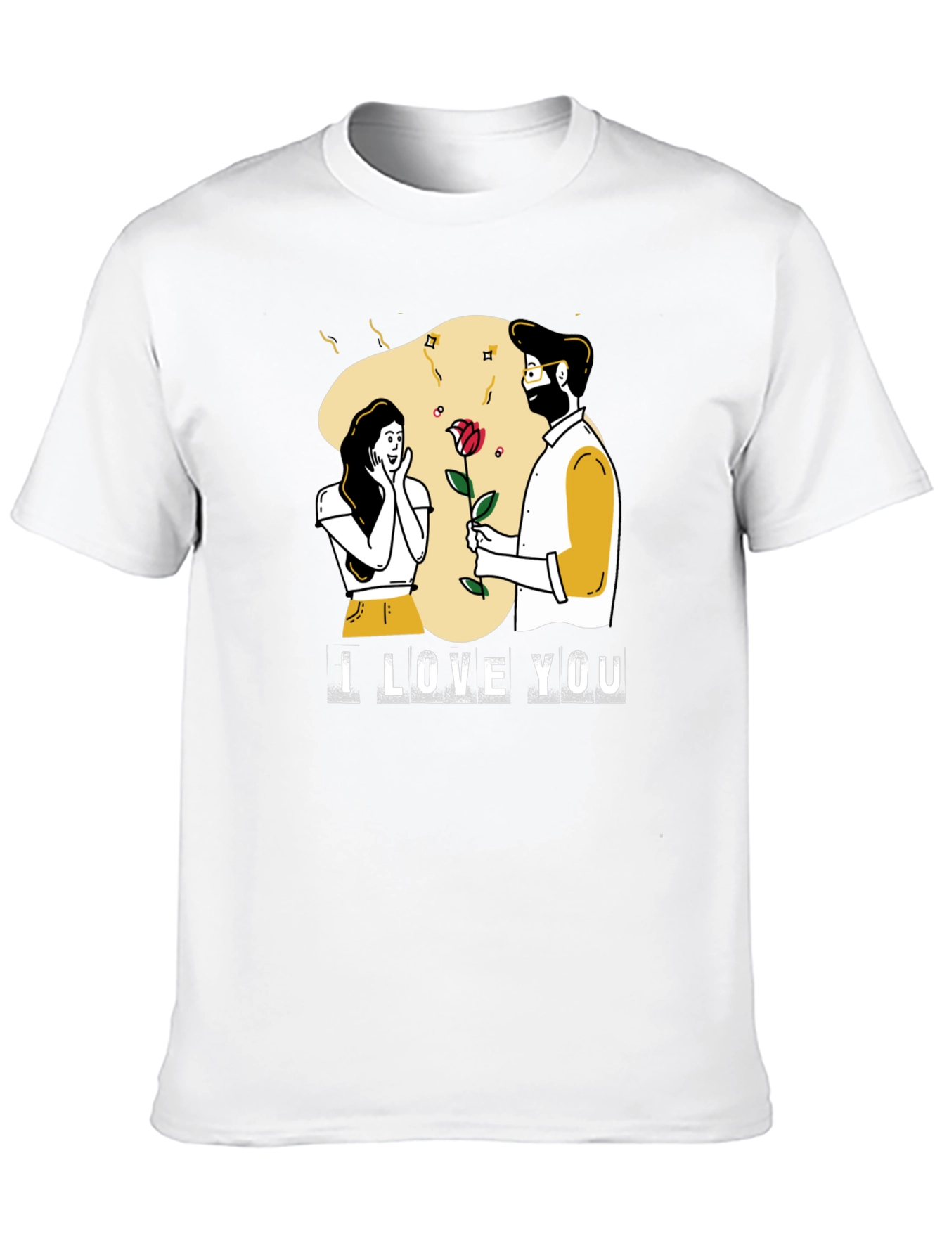 I Love You Graphic T-Shirt