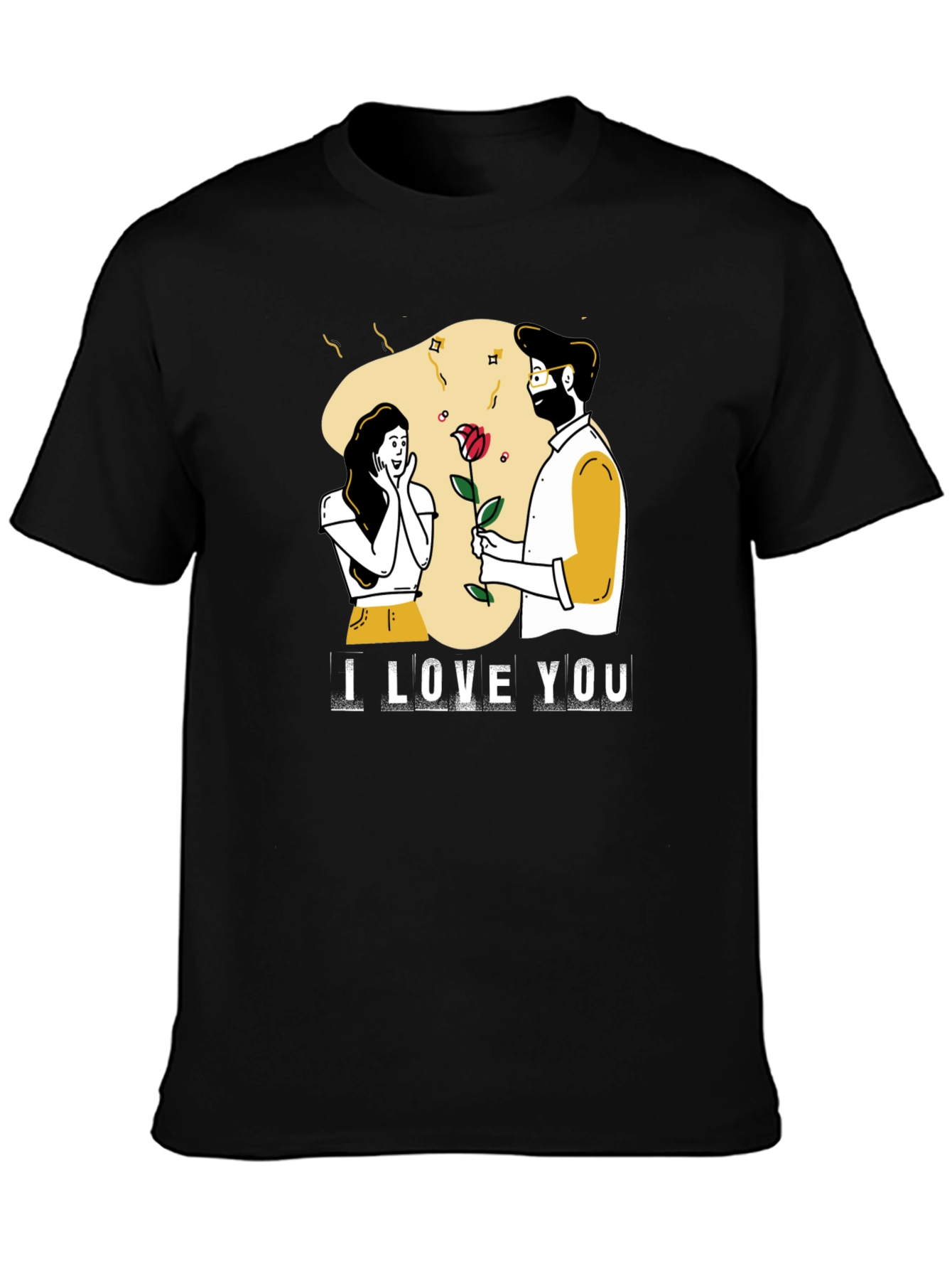 I Love You Graphic T-Shirt