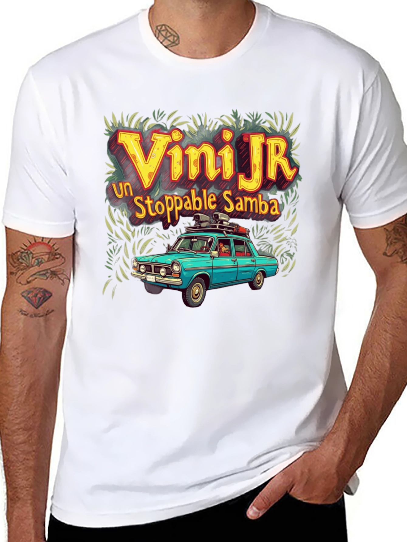 ViniJR Unstoppable Samba Graphic Tee