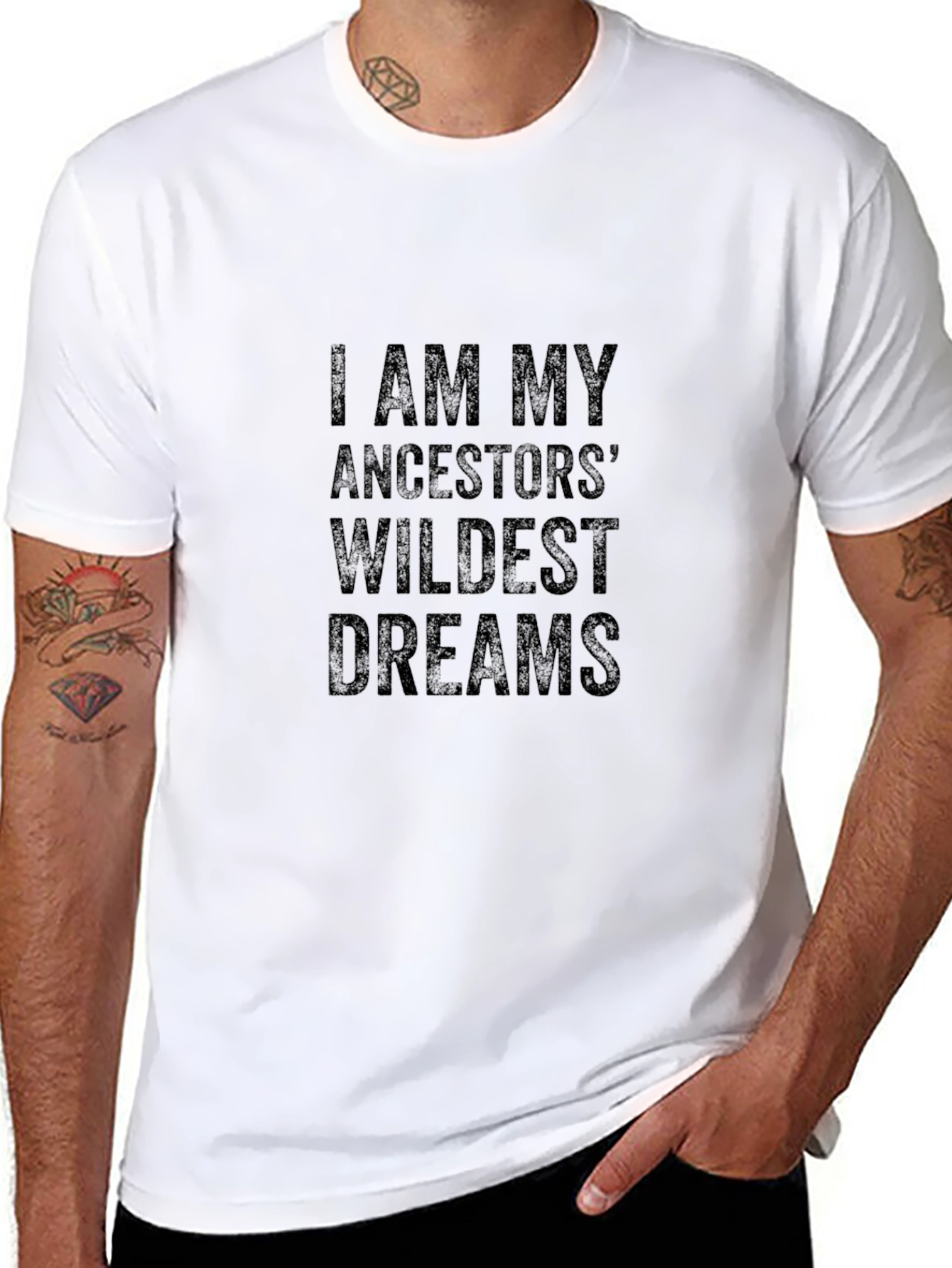 Ancestors Wildest Dreams Graphic Tee - Black