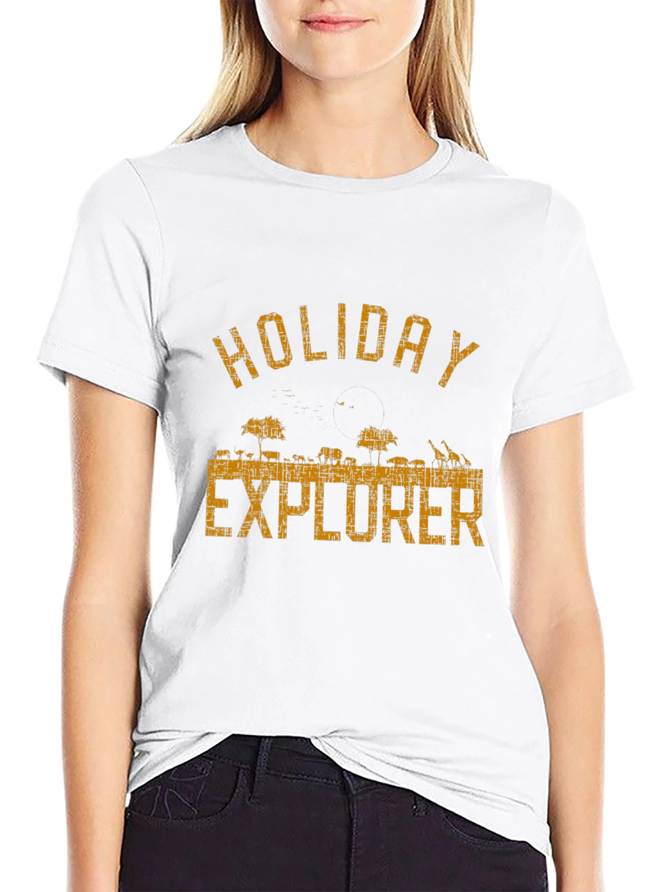 Holiday Explorer Graphic Tee - Safari Adventure