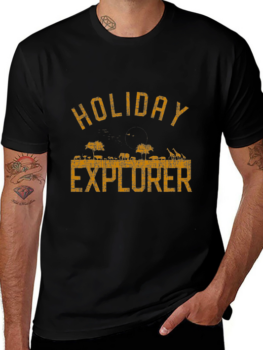 Holiday Explorer Graphic Tee - Safari Adventure
