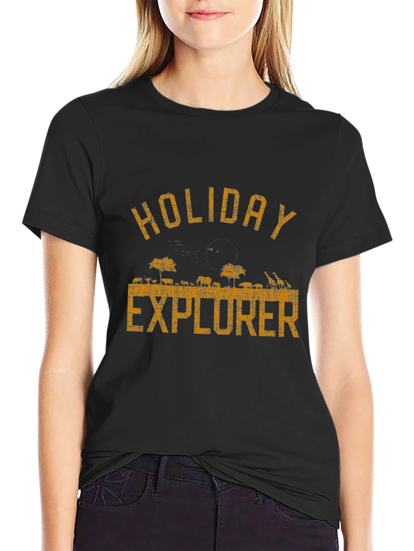 Holiday Explorer Graphic Tee - Safari Adventure