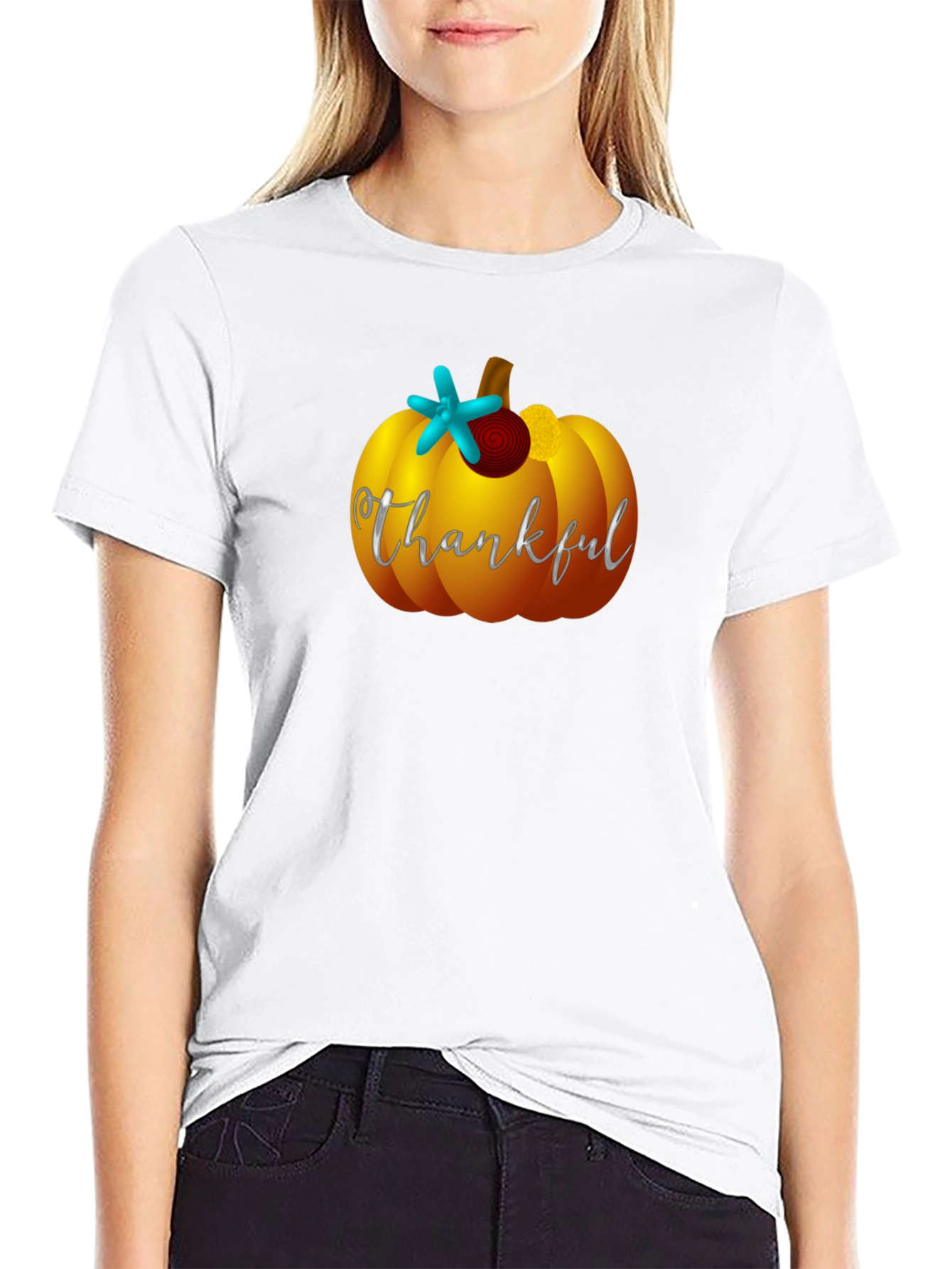 Thankful Pumpkin T-Shirt