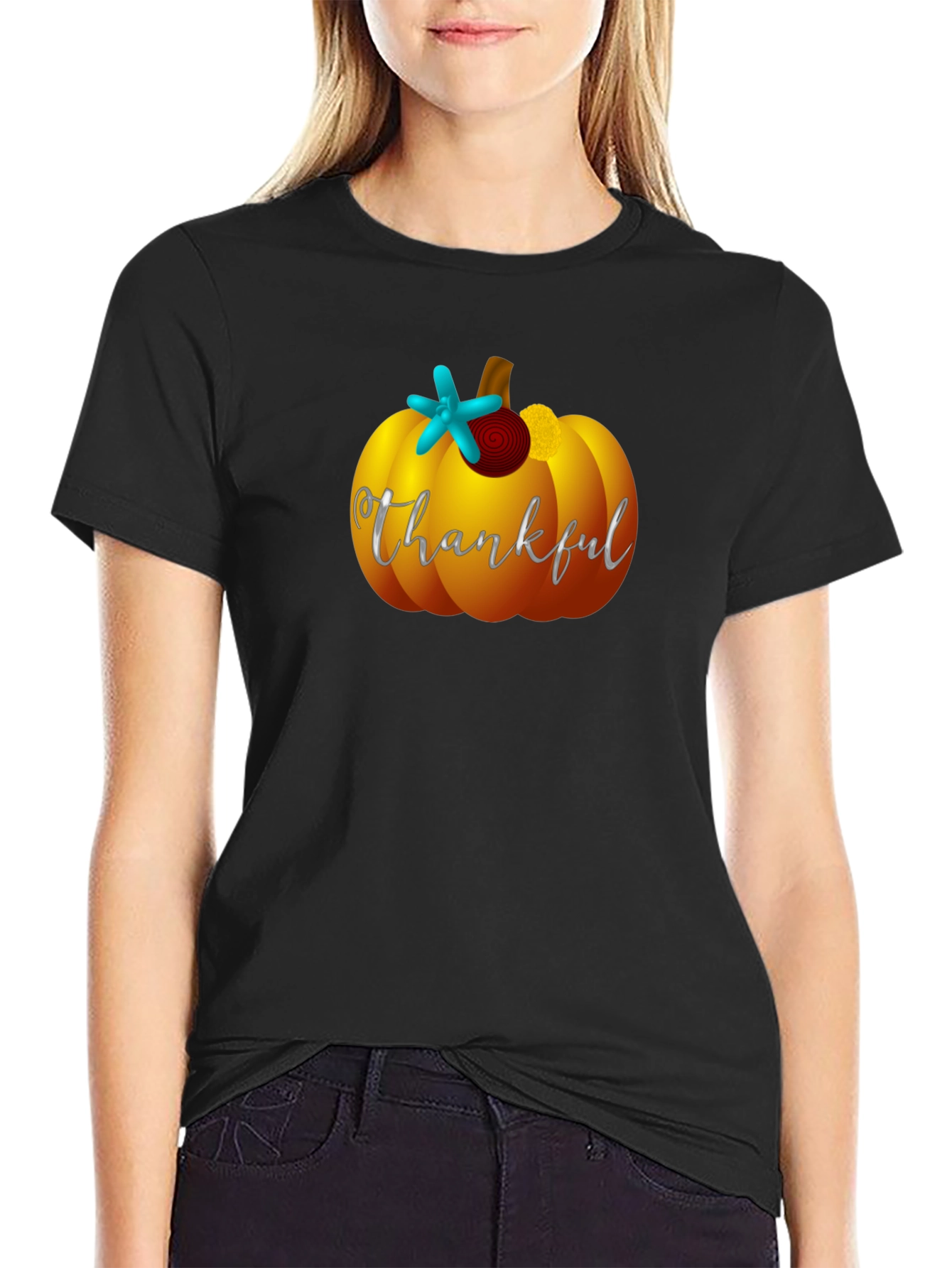 Thankful Pumpkin T-Shirt