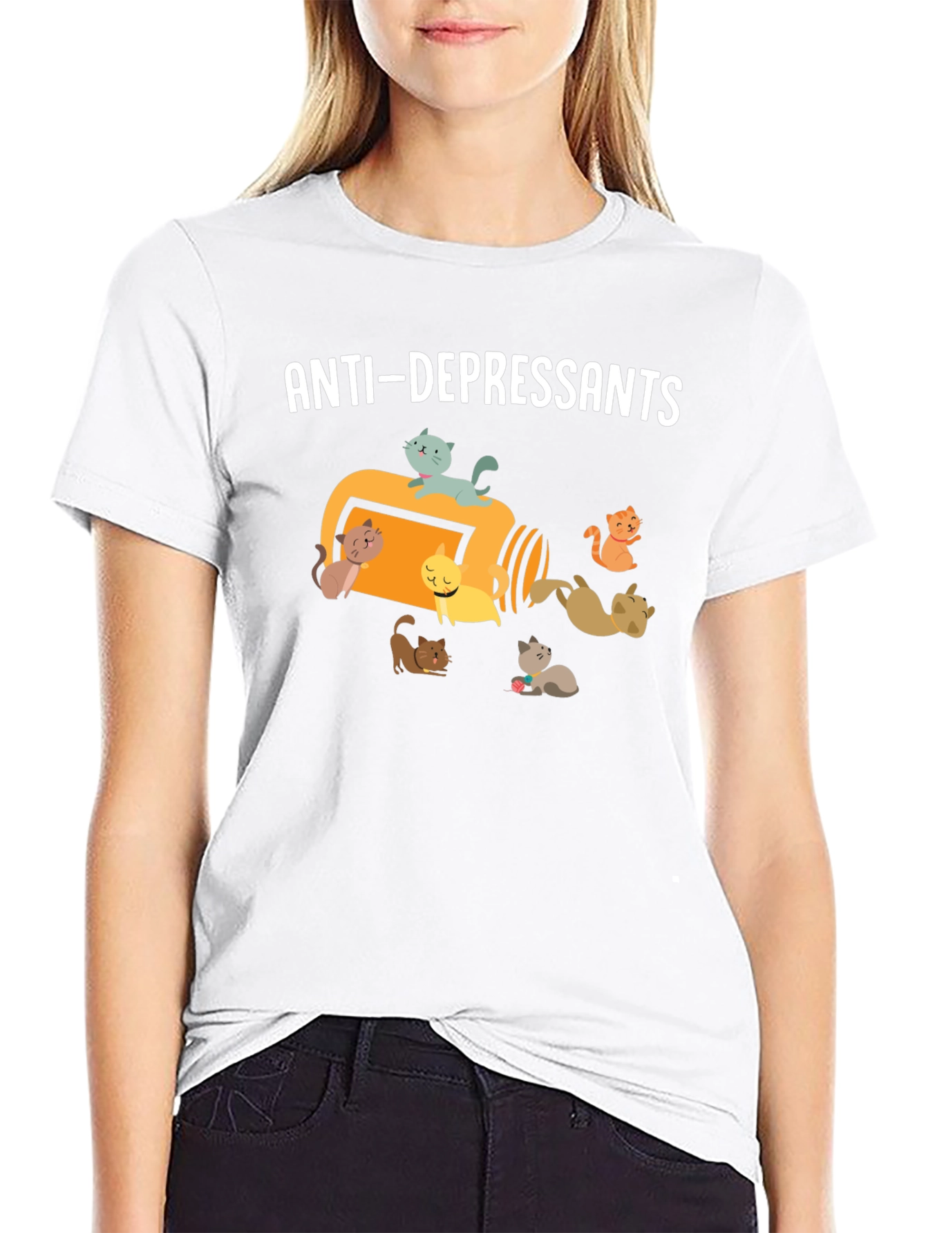 Anti-Depressants Cats T-Shirt