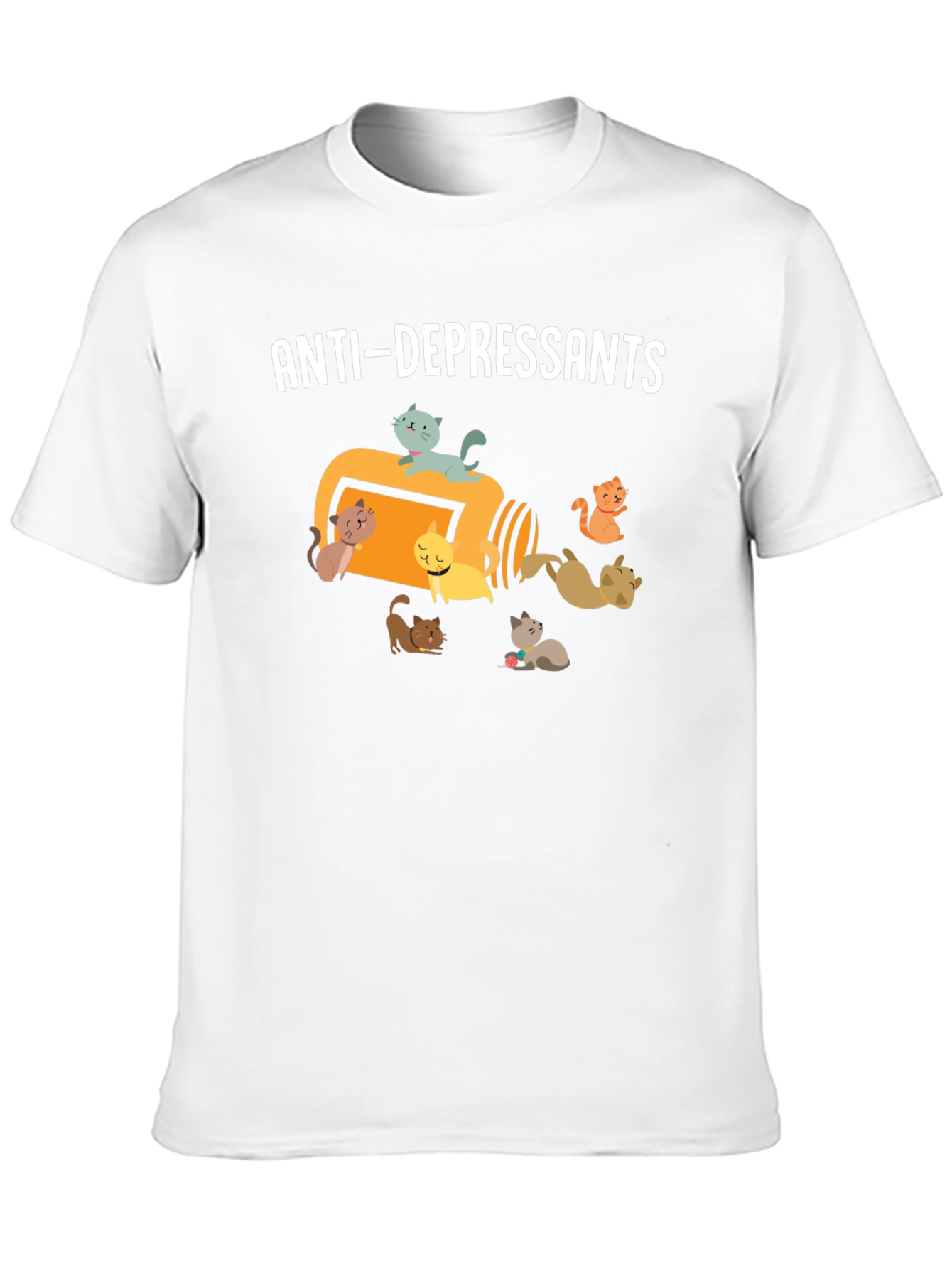 Anti-Depressants Cats T-Shirt