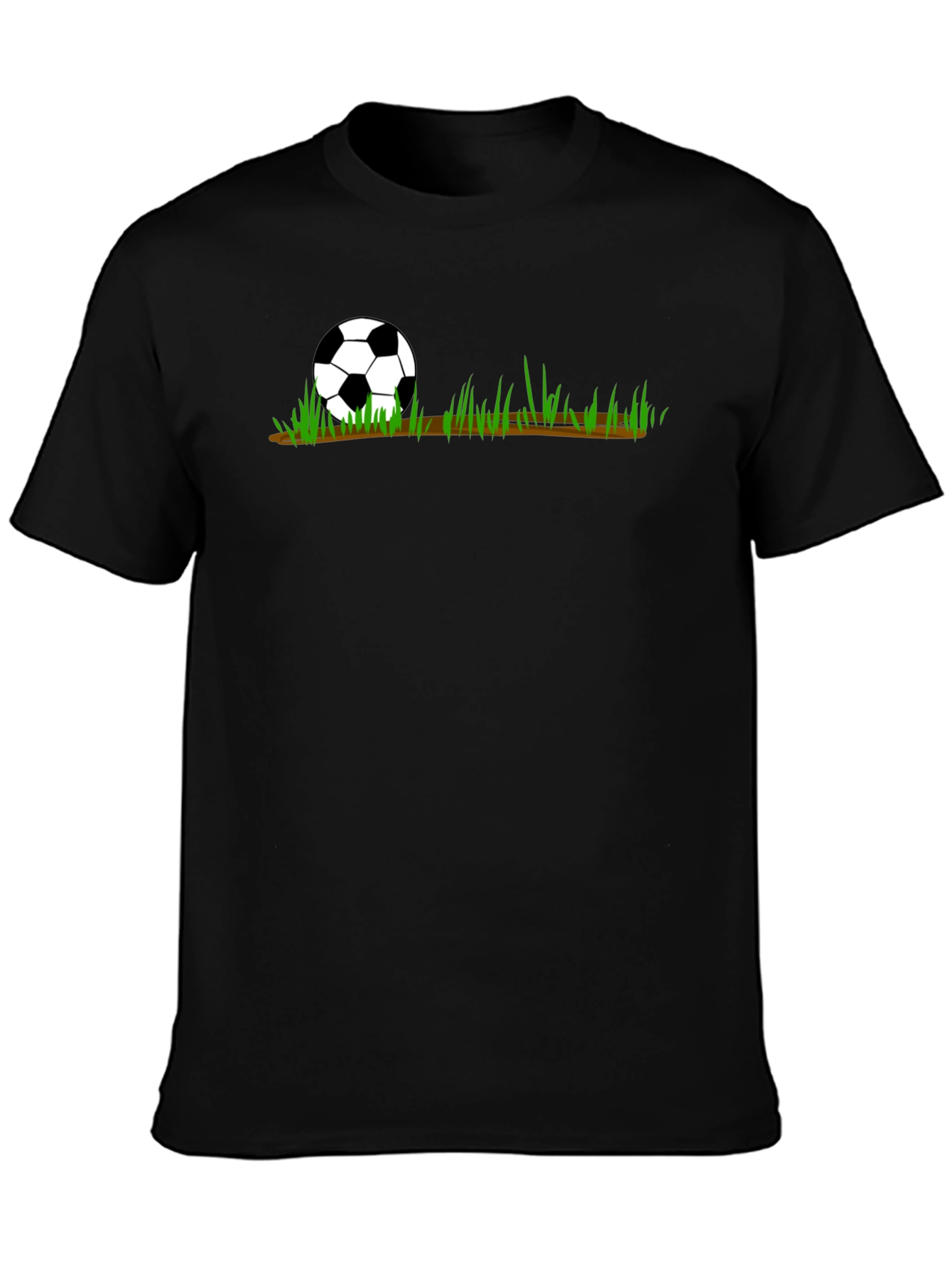 Soccer Ball Graphic Tee - Classic Black T-Shirt