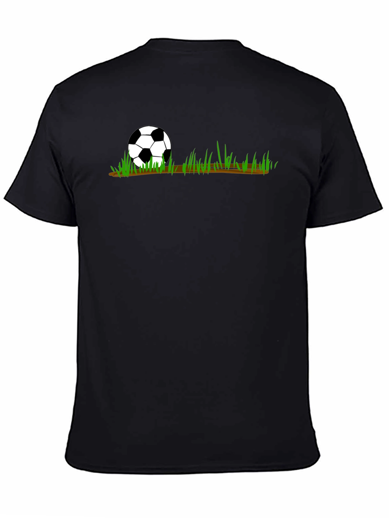 Soccer Ball Graphic Tee - Classic Black T-Shirt