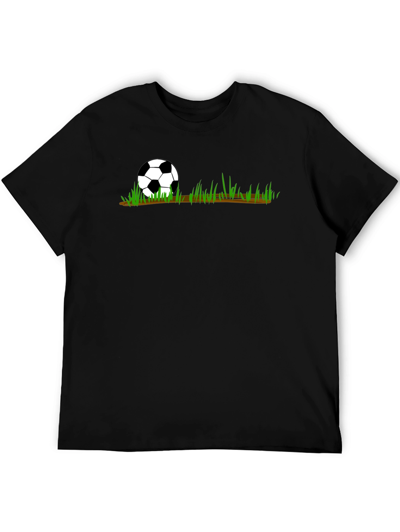 Soccer Ball Graphic Tee - Classic Black T-Shirt