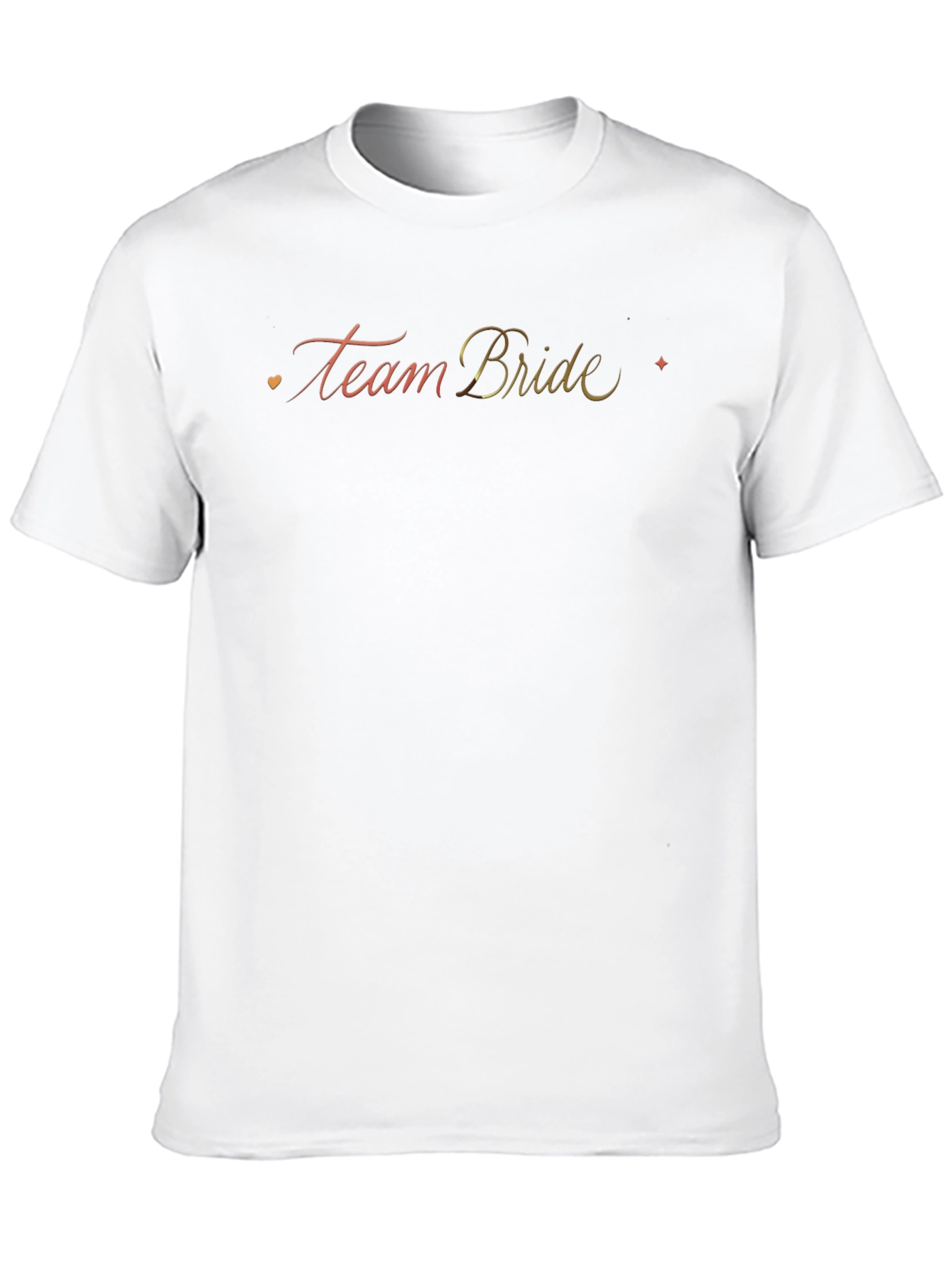 Team Bride Black T-Shirt