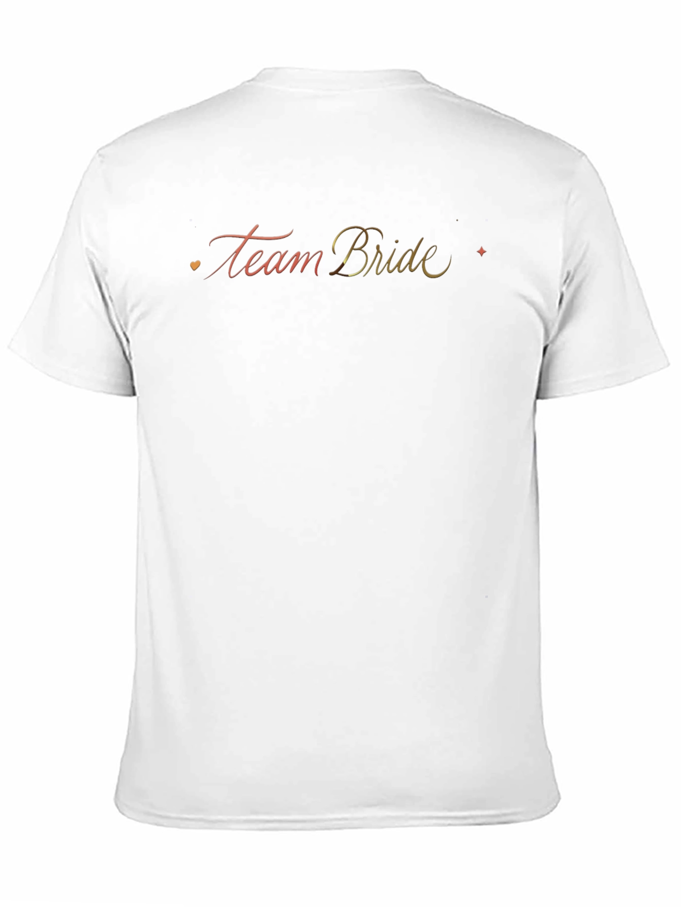 Team Bride Black T-Shirt