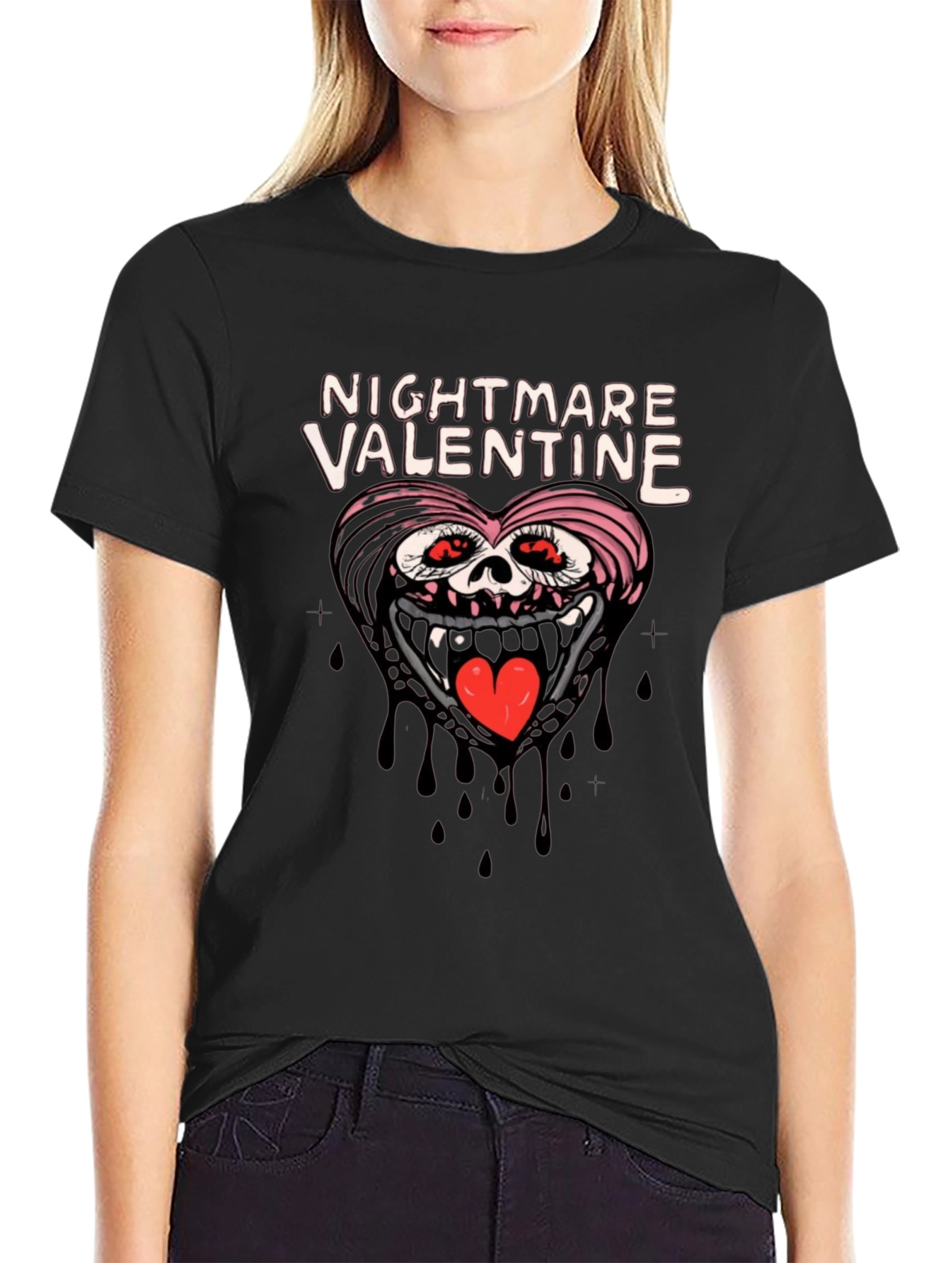 Nightmare Valentine Graphic T-Shirt