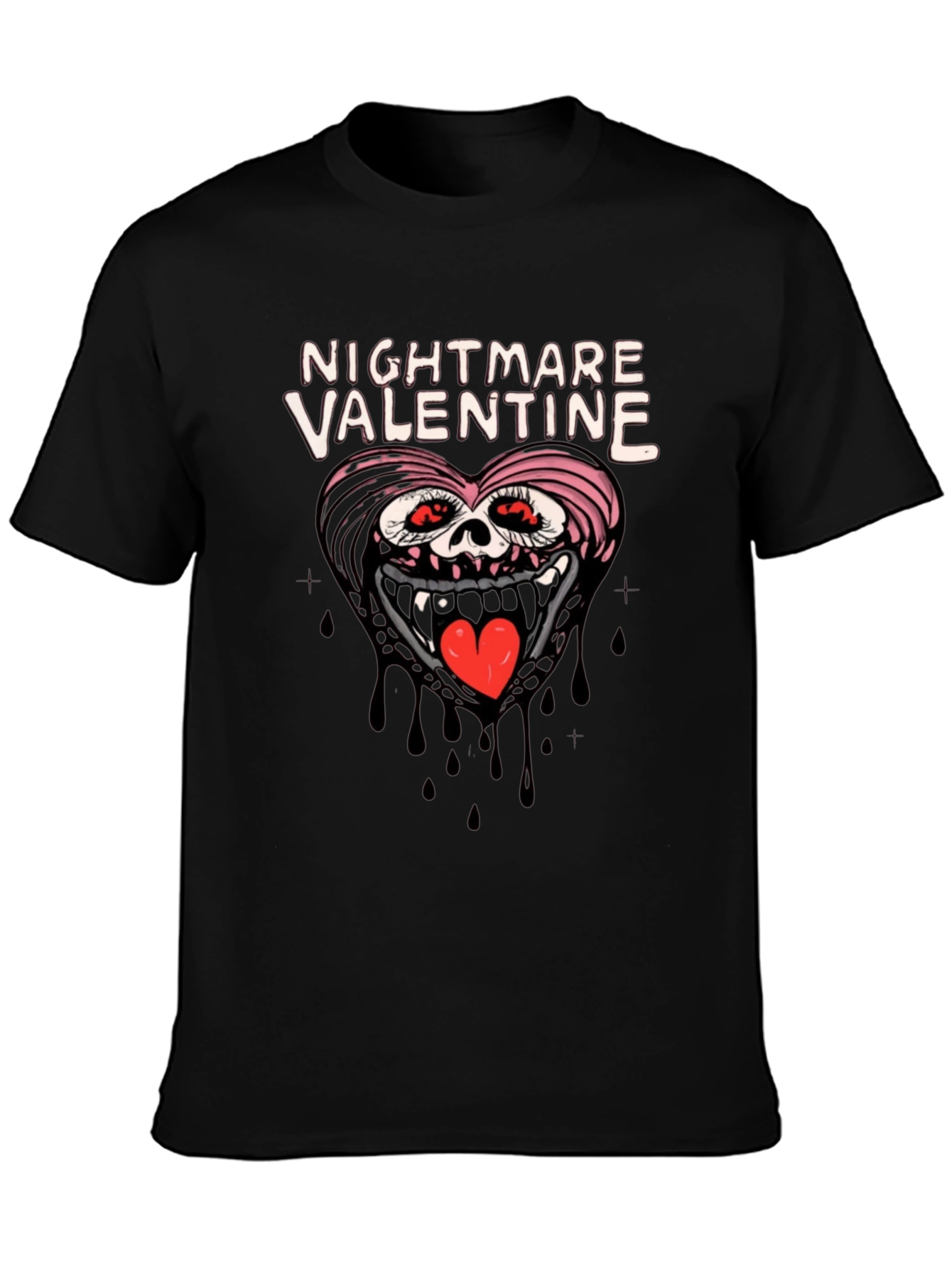 Nightmare Valentine Graphic T-Shirt