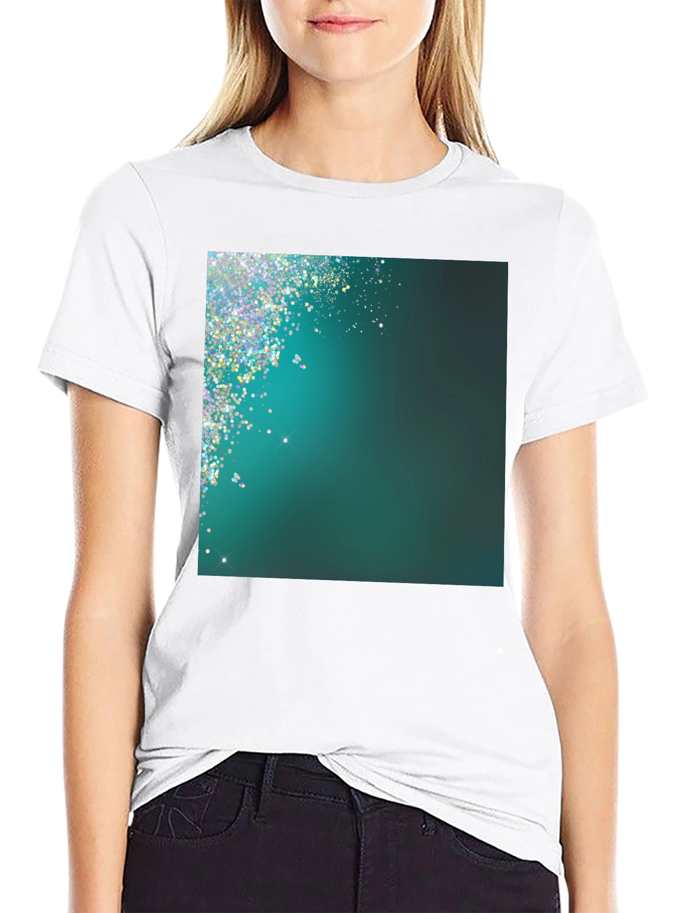 Sparkling Gradient Tee