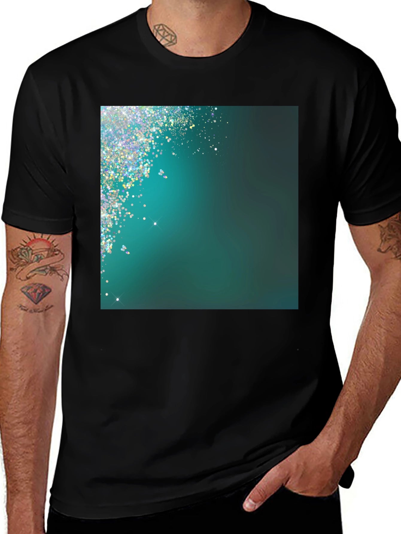 Sparkling Gradient Tee