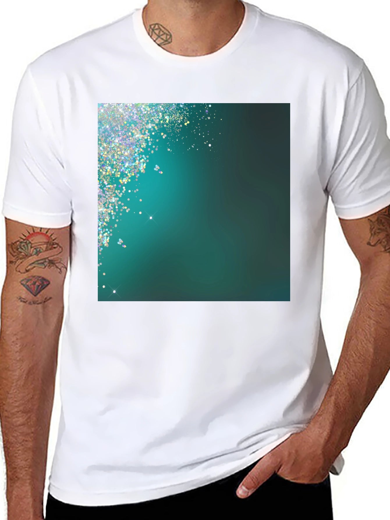 Sparkling Gradient Tee