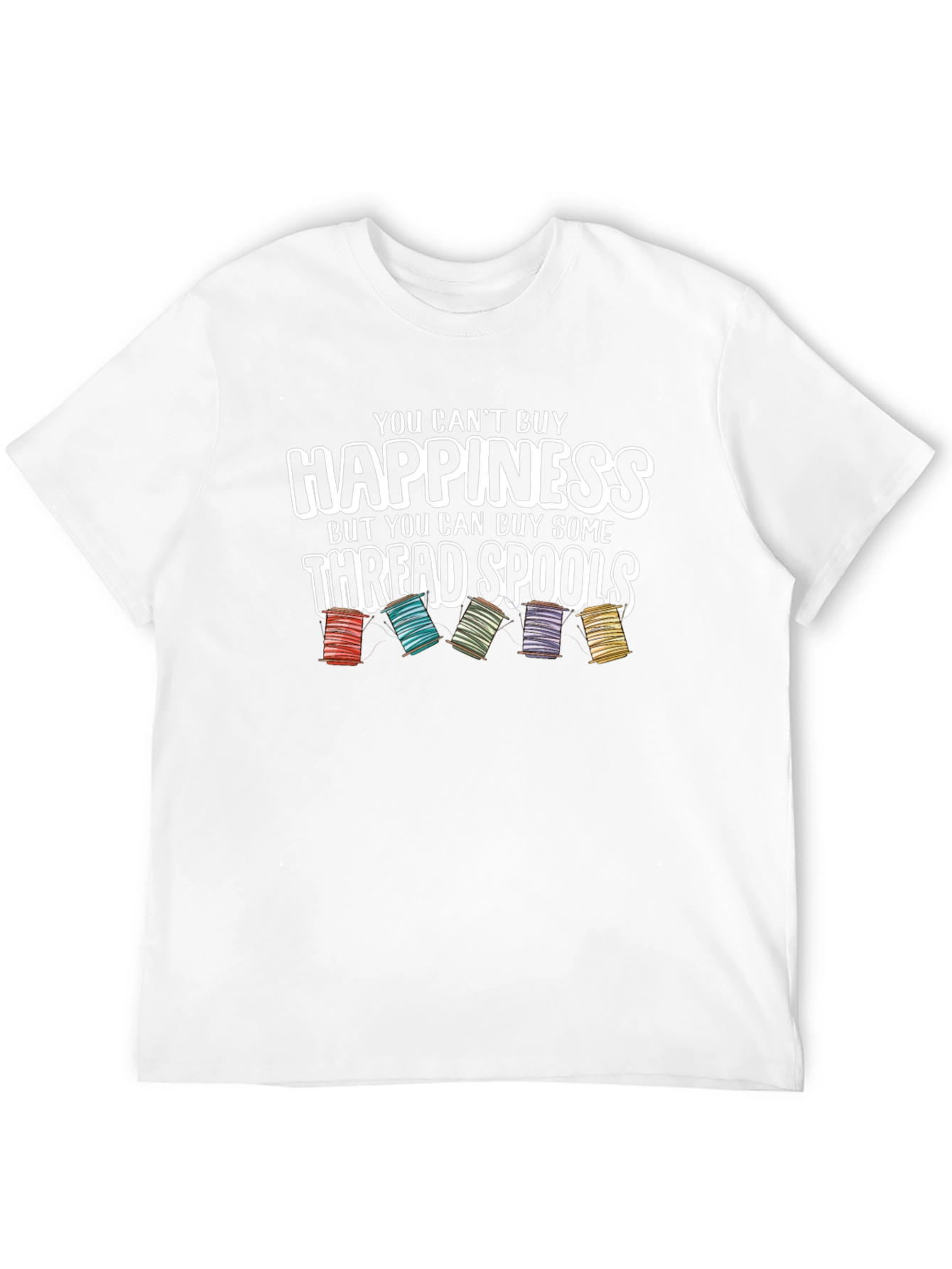 Happiness Thread Spools Graphic Tee