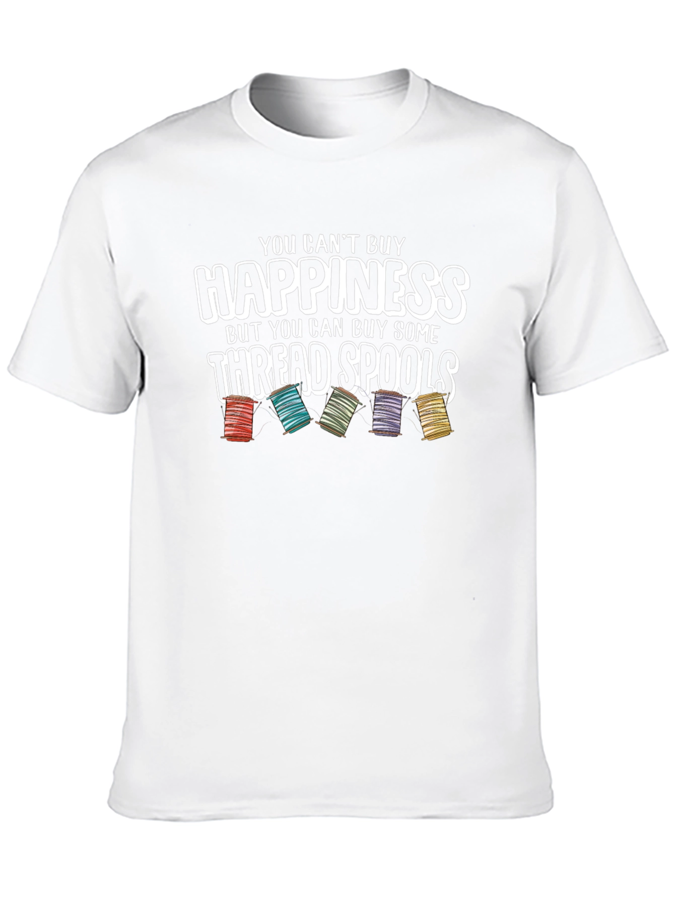 Happiness Thread Spools Graphic Tee