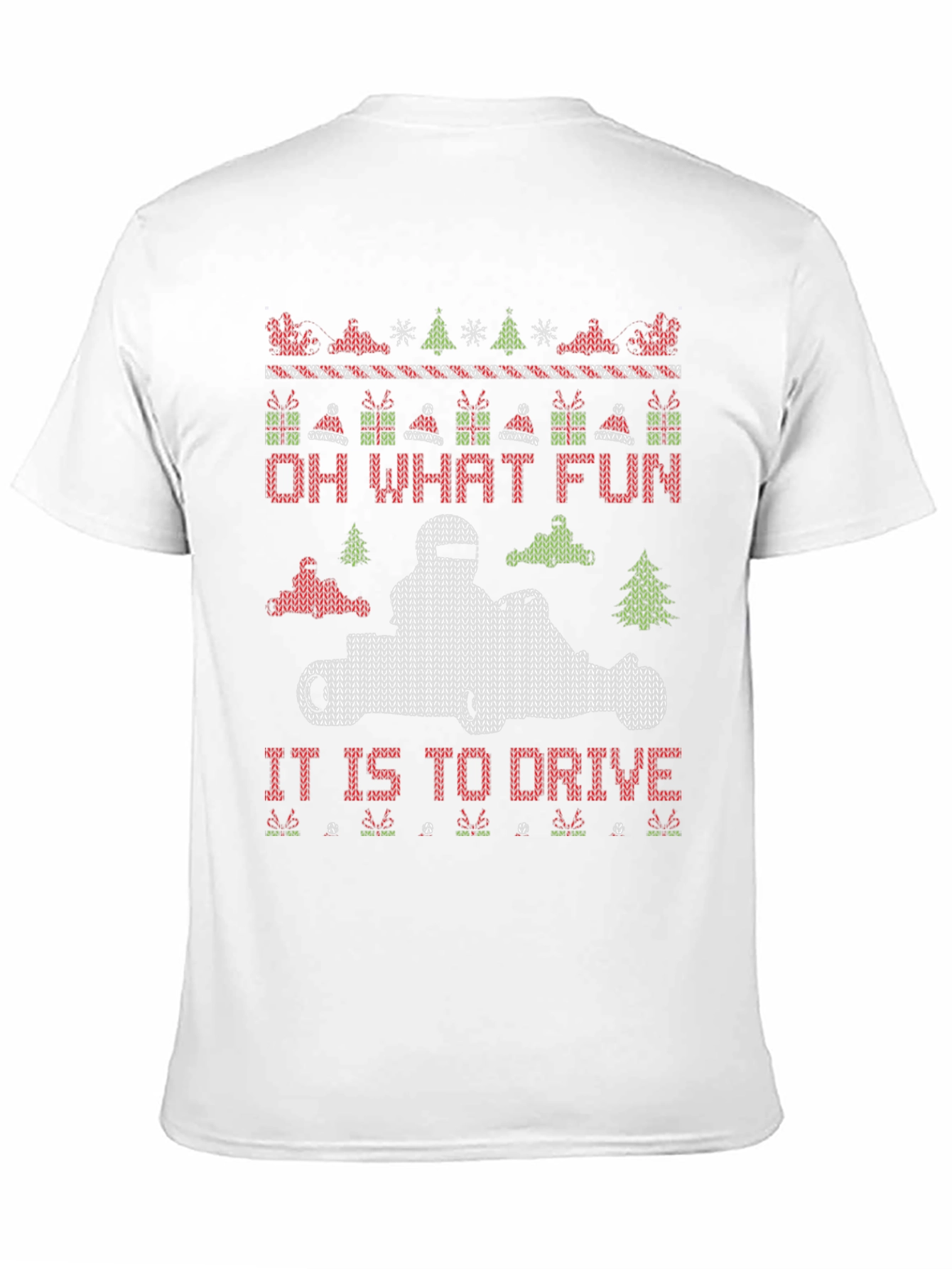 Oh What Fun to Drive Christmas Sweater T-Shirt