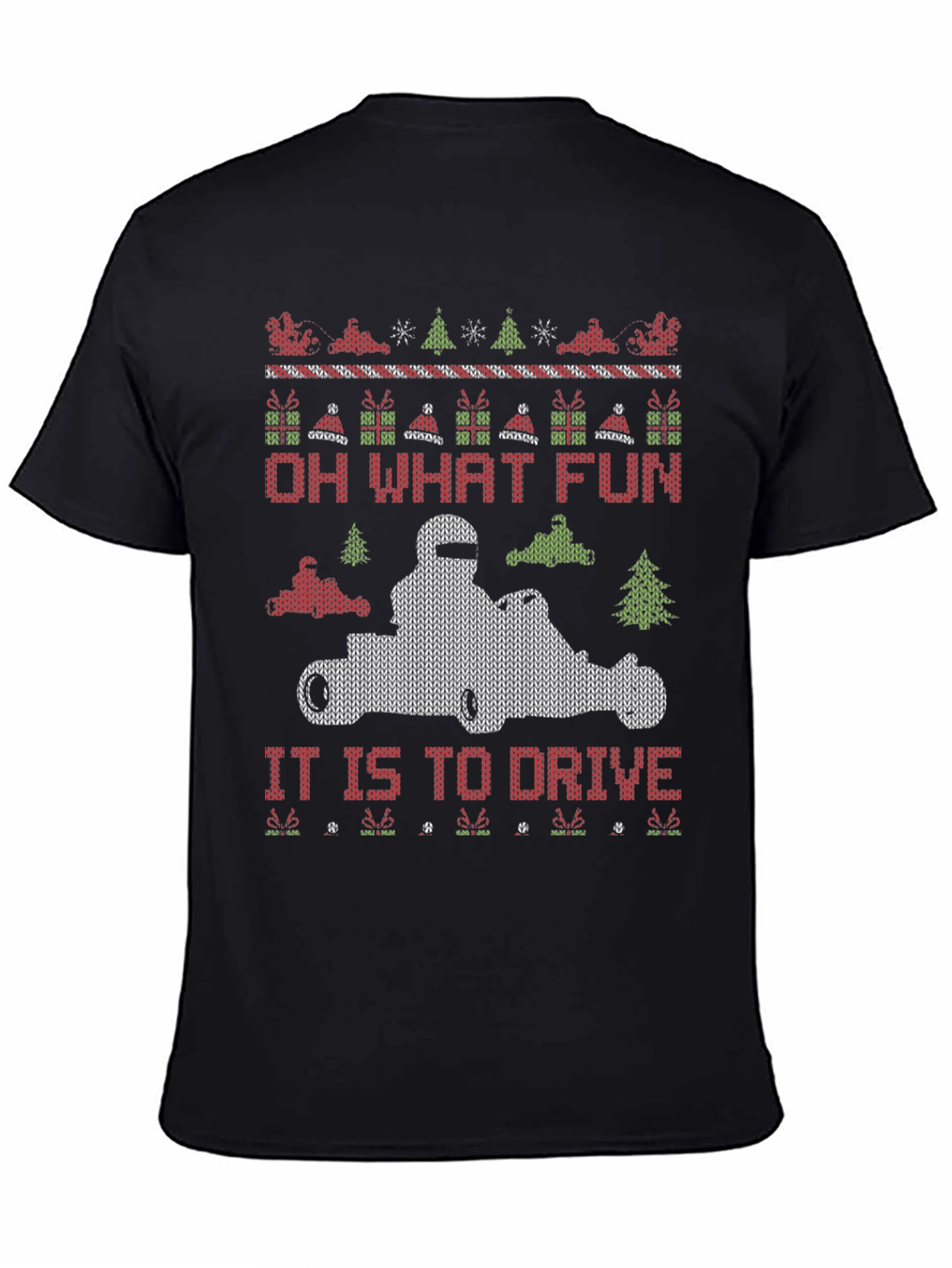Oh What Fun to Drive Christmas Sweater T-Shirt