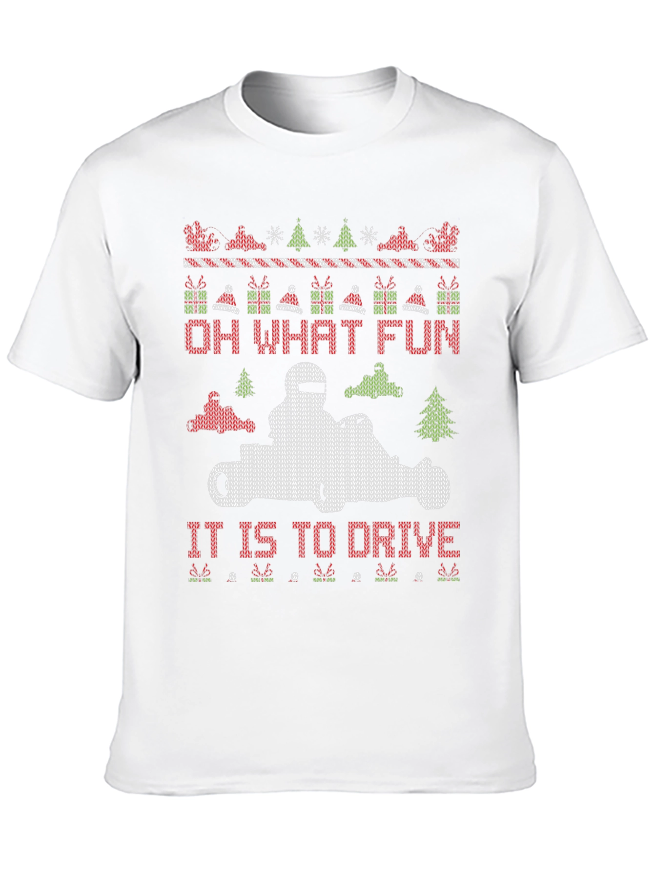 Oh What Fun to Drive Christmas Sweater T-Shirt