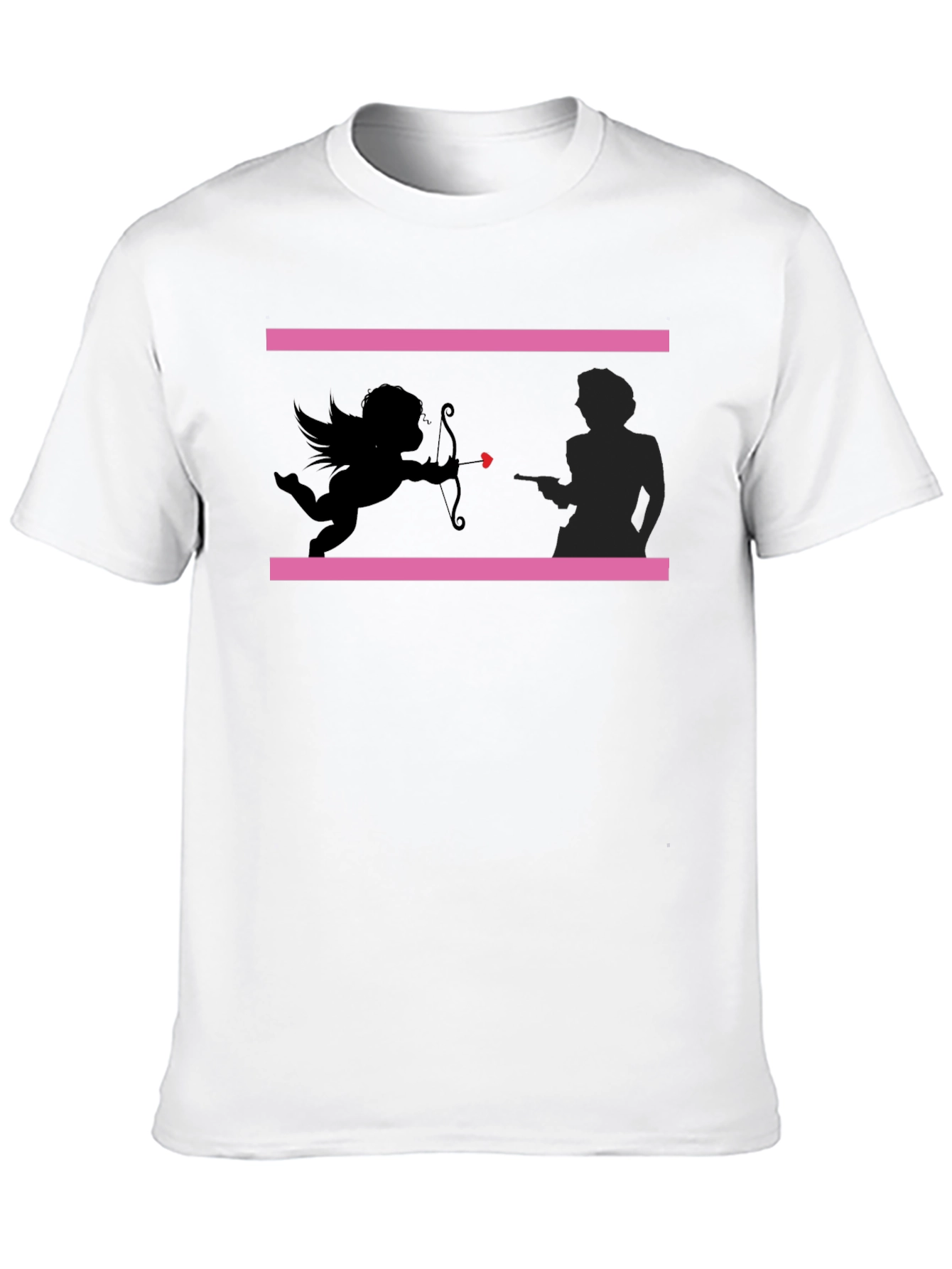 Cupid & Gangster Valentine T-Shirt