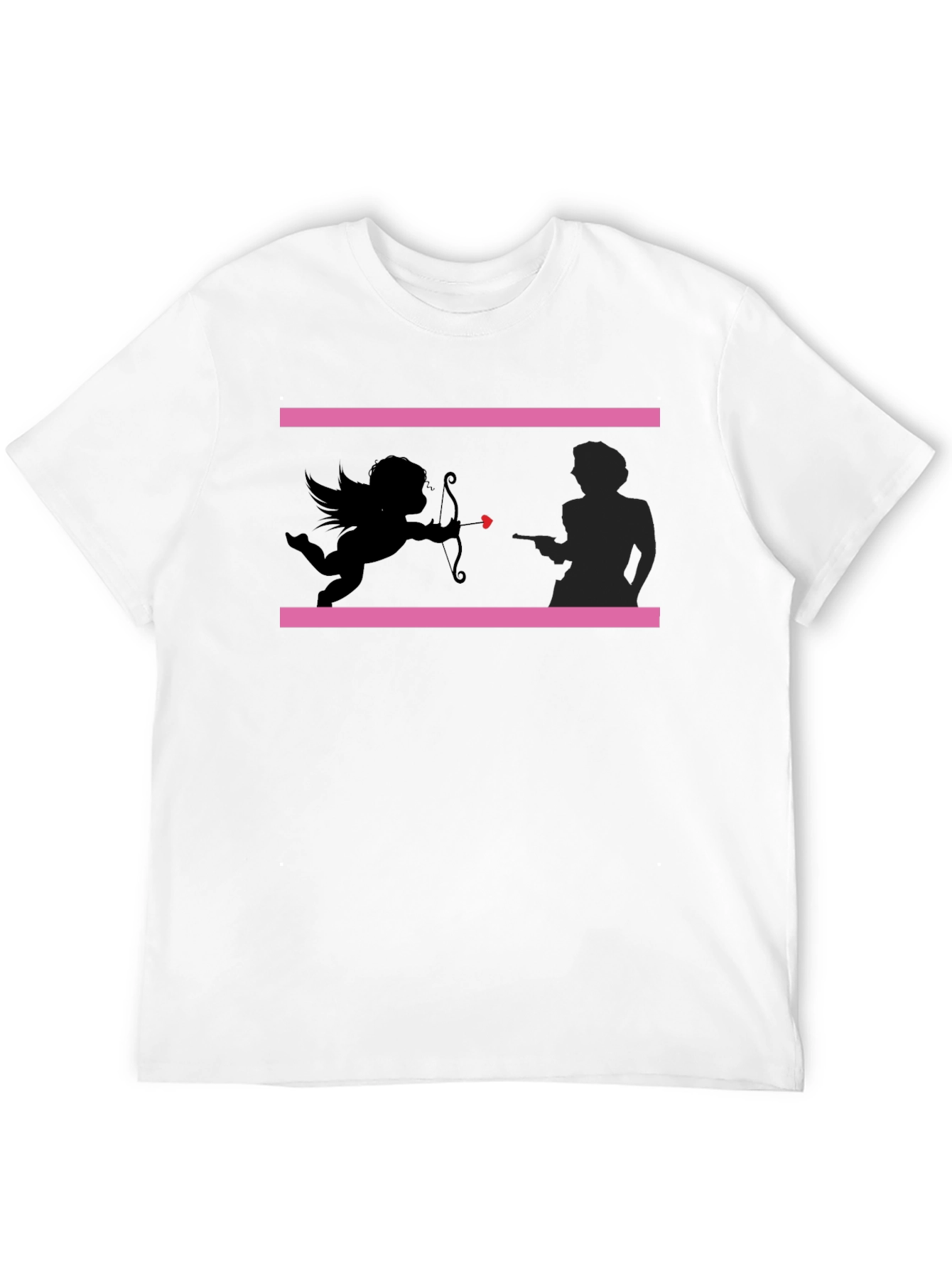 Cupid & Gangster Valentine T-Shirt
