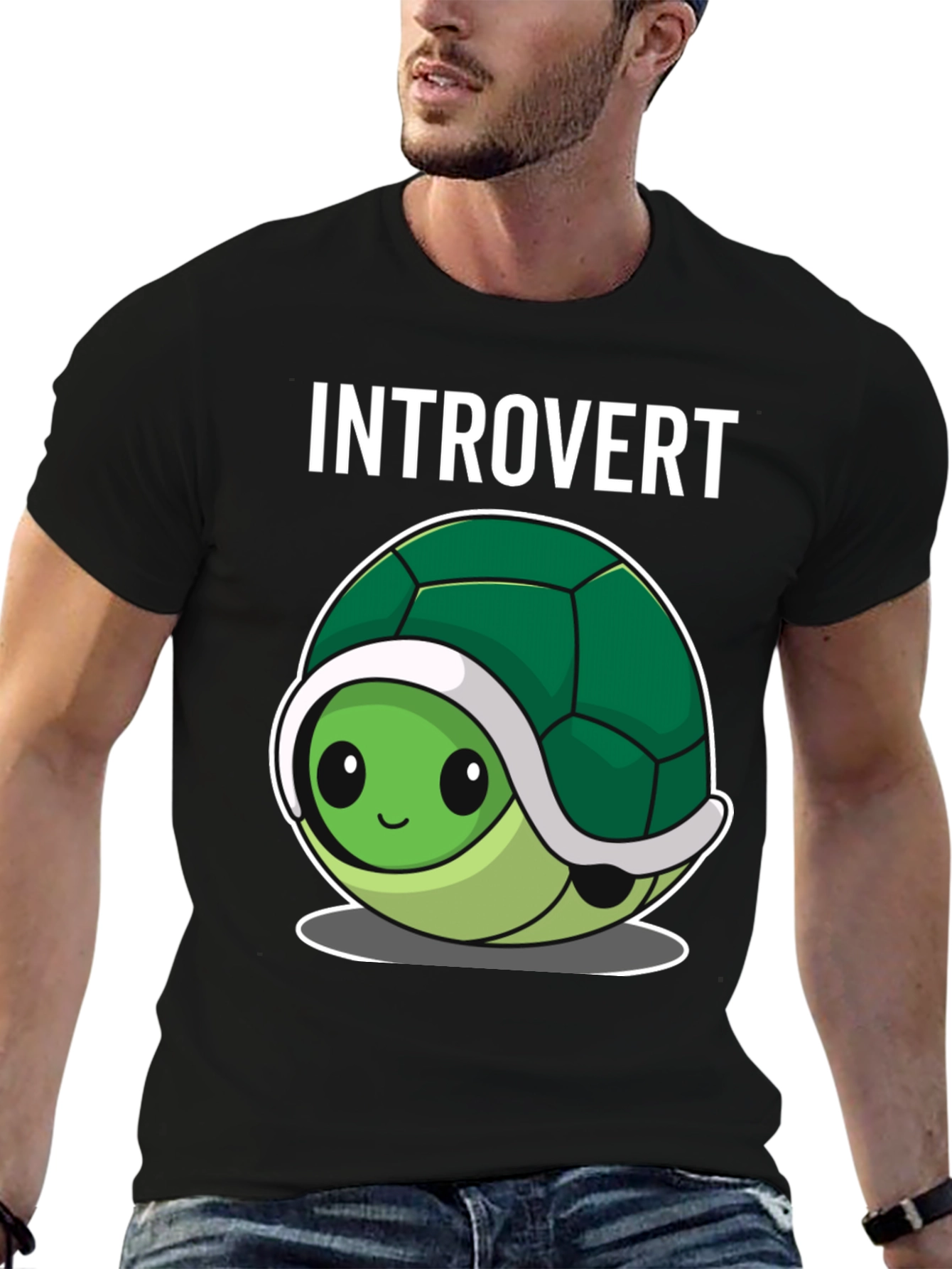 Introvert Turtle Tee - Cute & Comfy