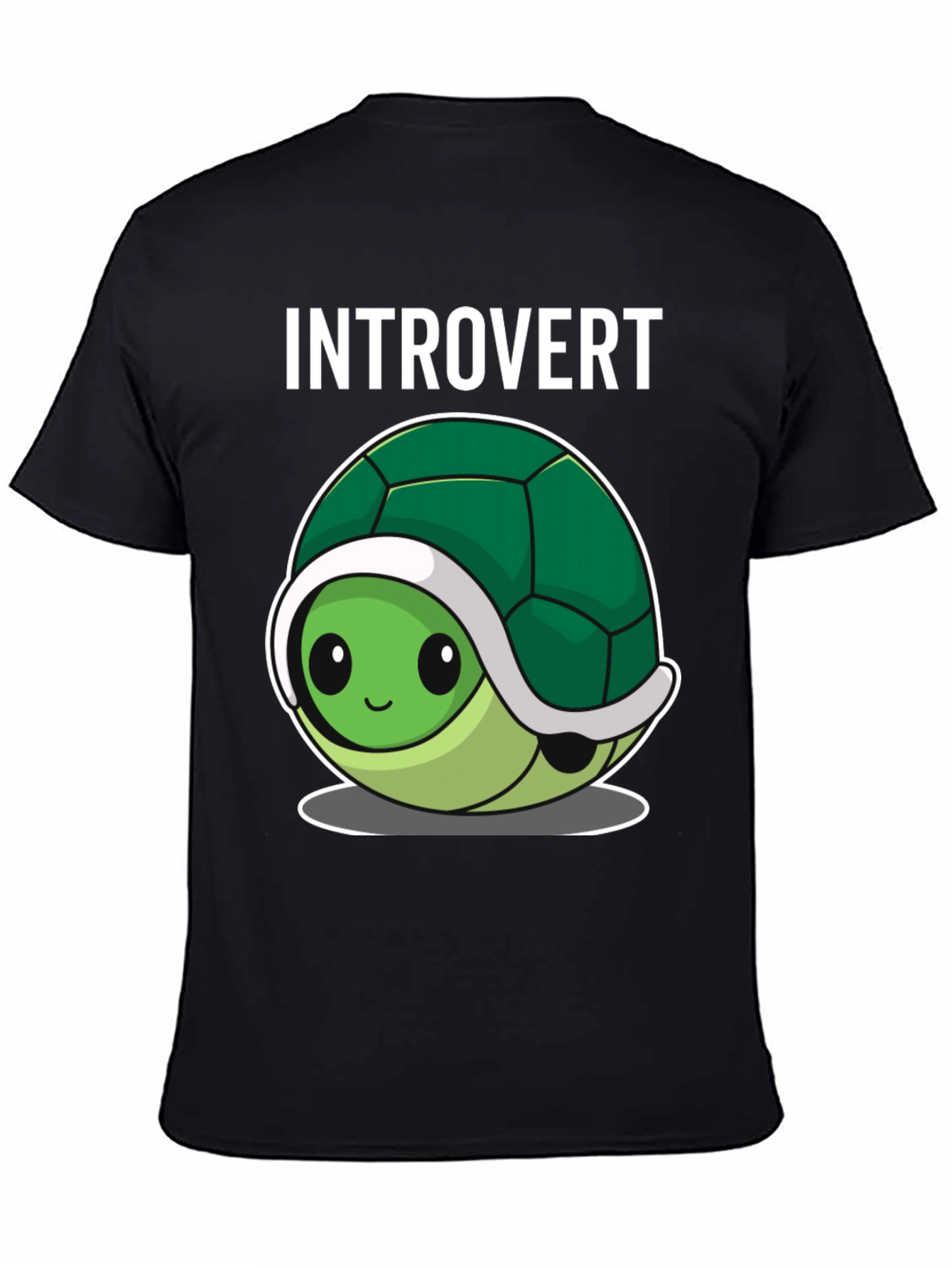 Introvert Turtle Tee - Cute & Comfy