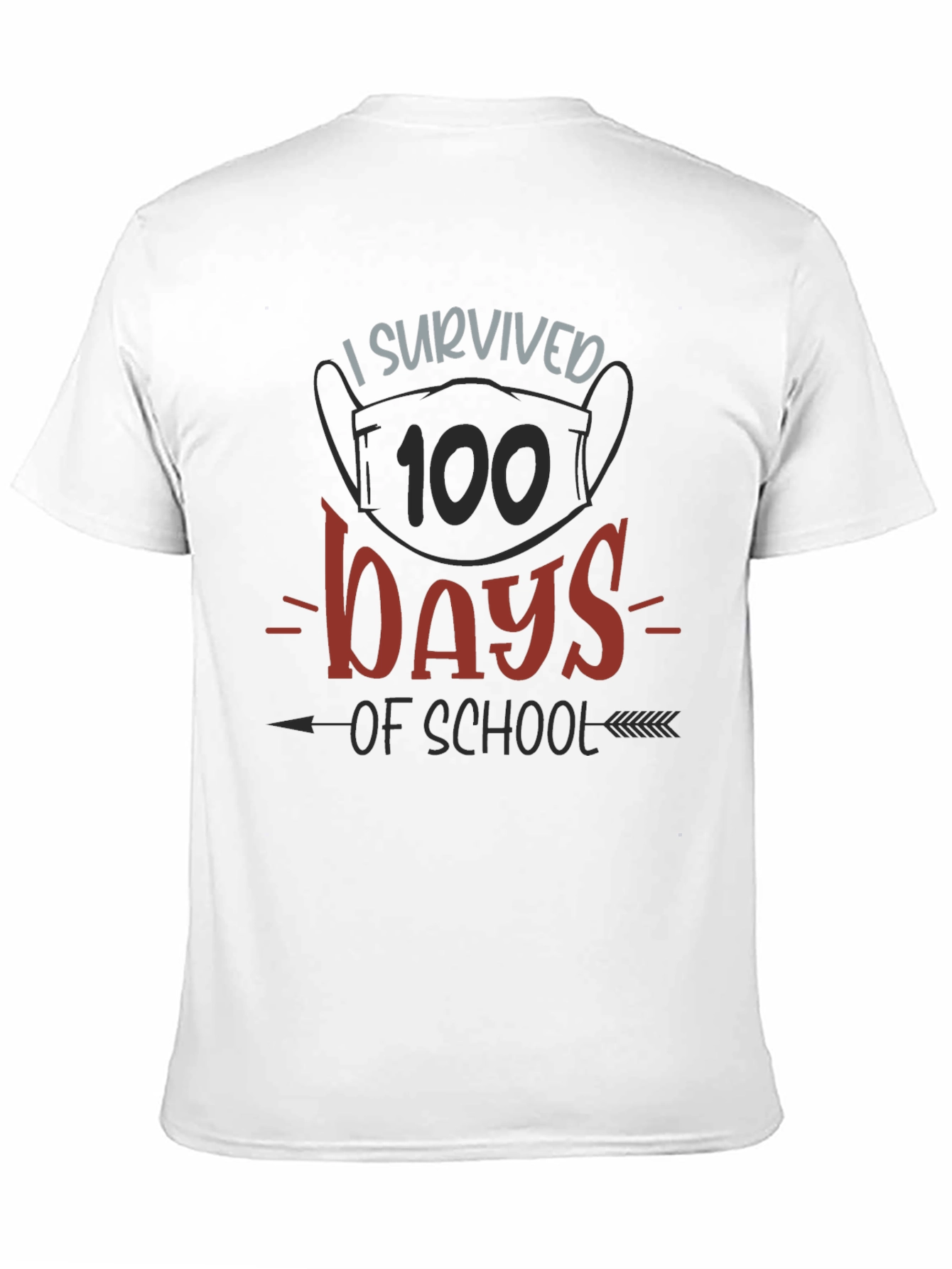 I Survived 100 Days of School T-Shirt