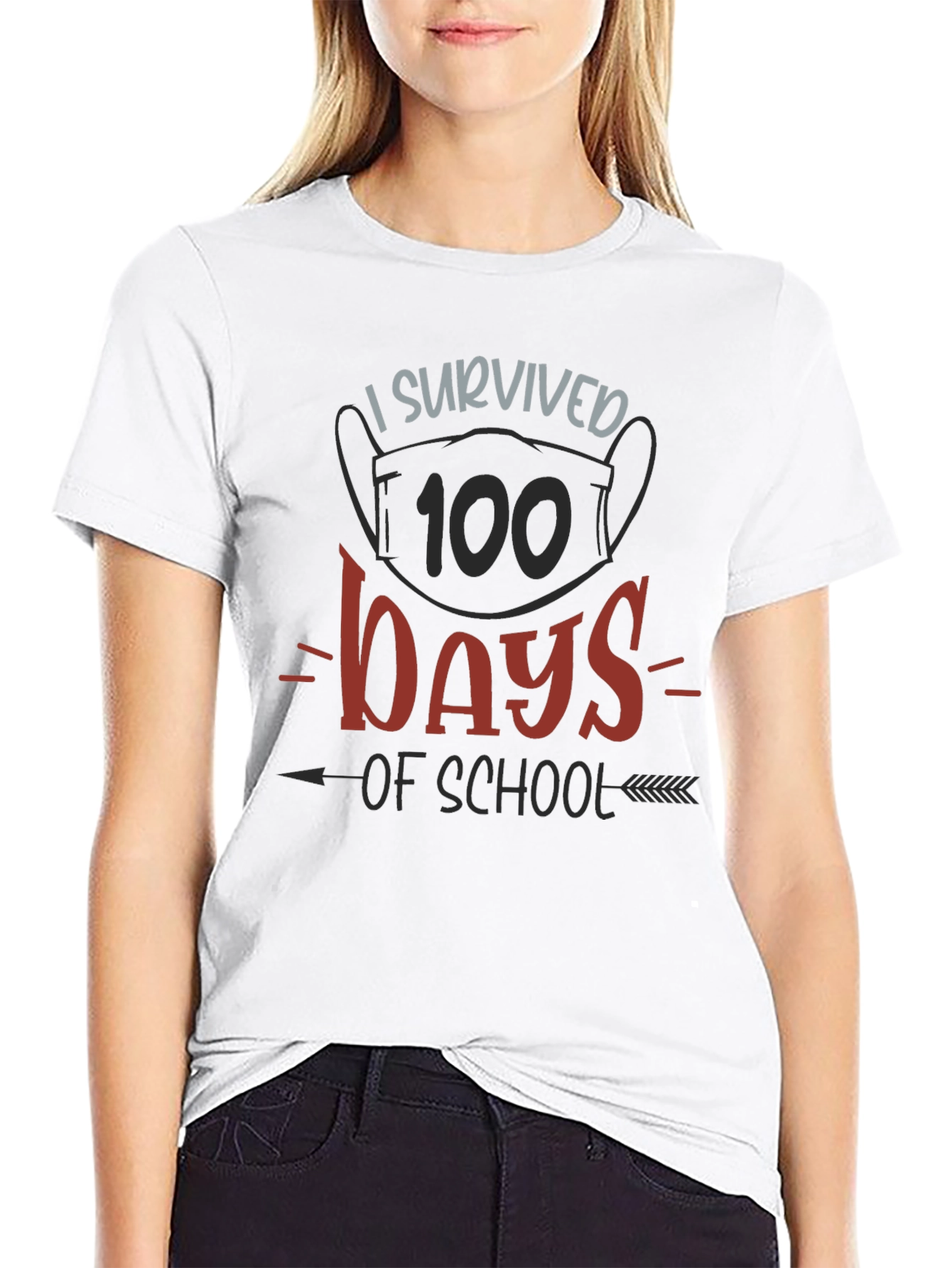 I Survived 100 Days of School T-Shirt