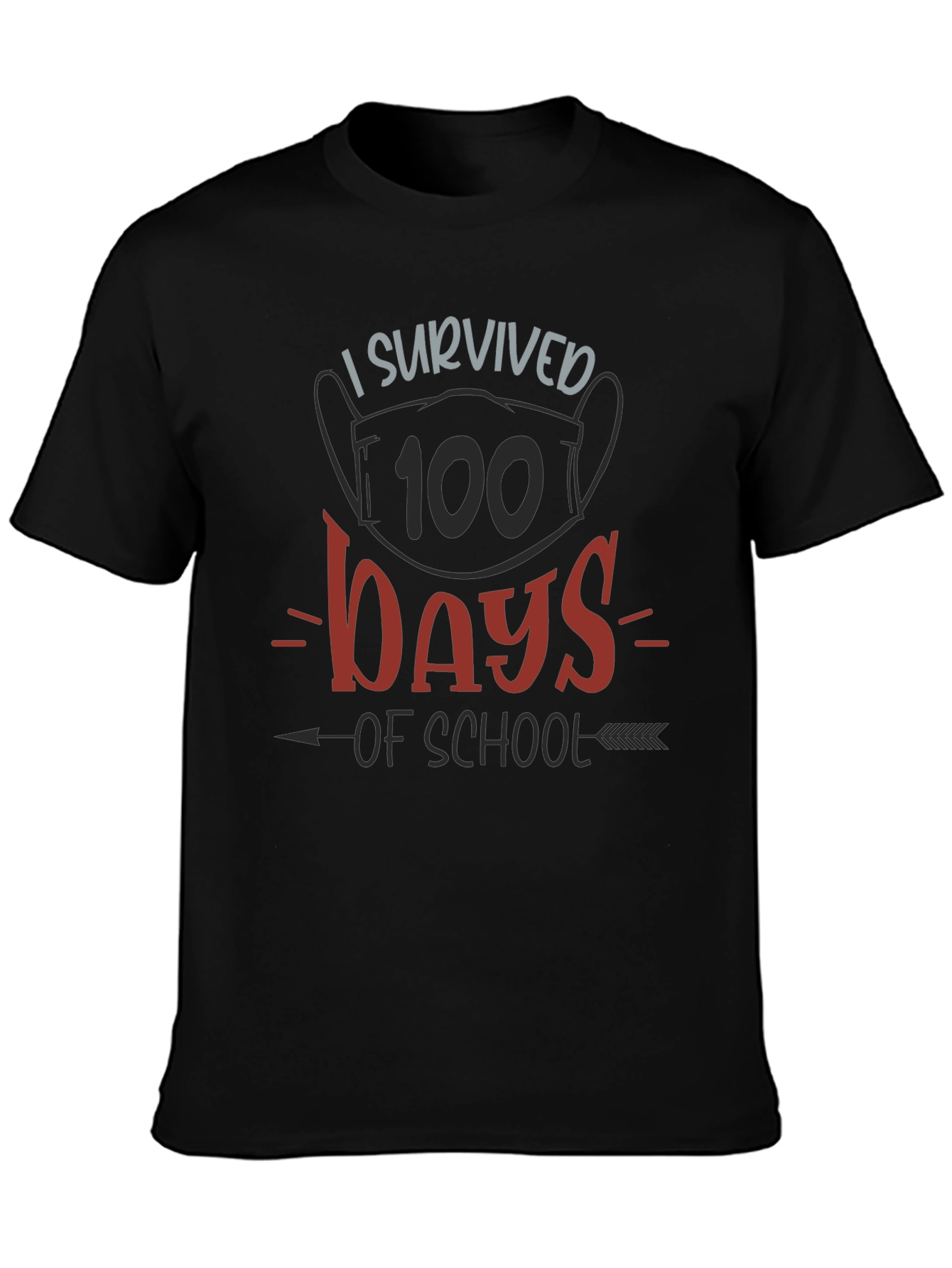 I Survived 100 Days of School T-Shirt