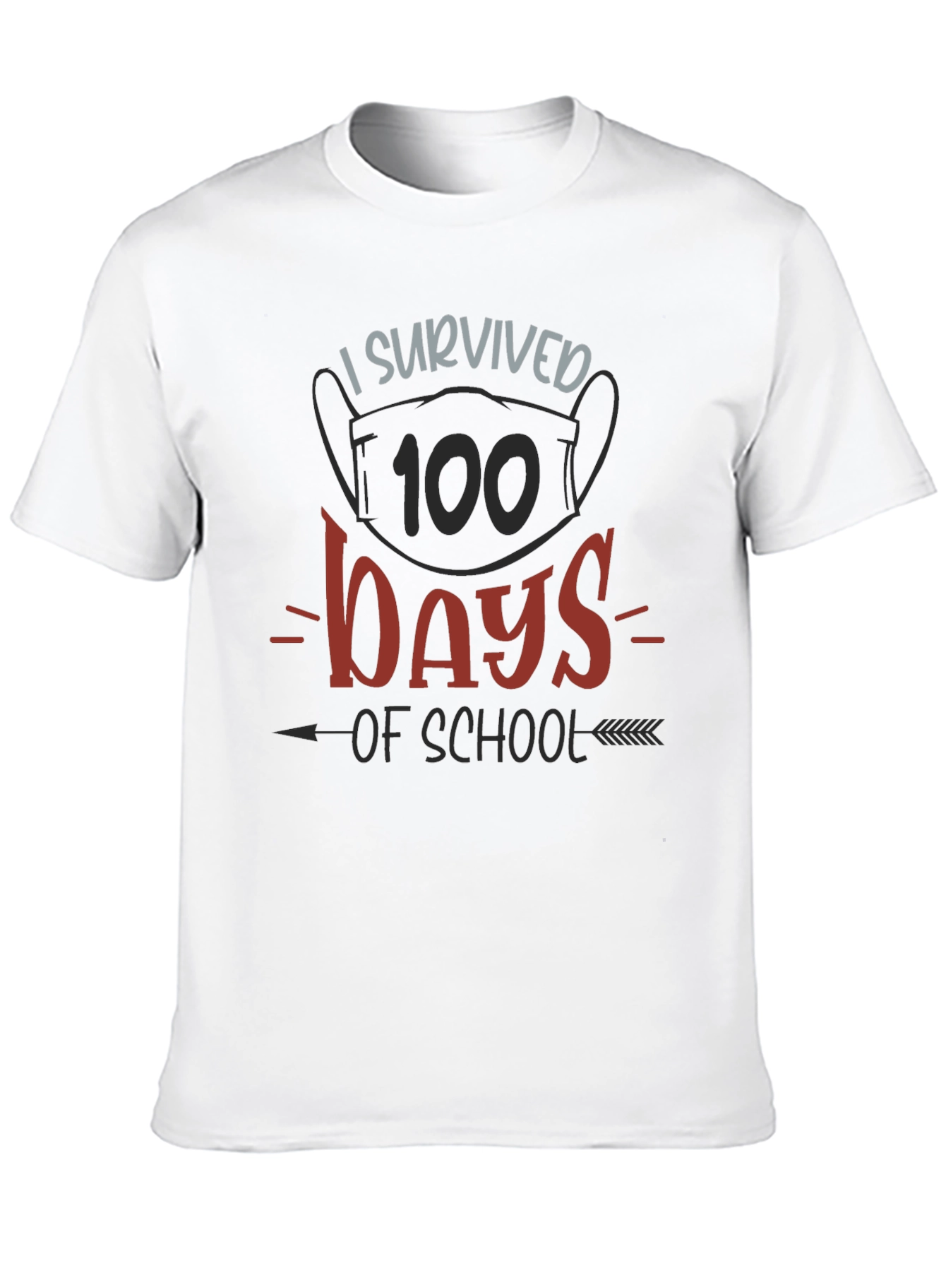 I Survived 100 Days of School T-Shirt