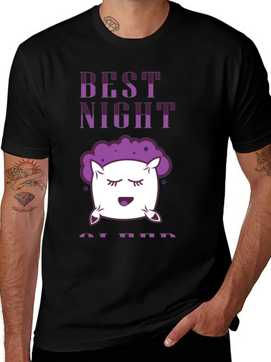 Best Night Sleep Pillow Graphic T-Shirt